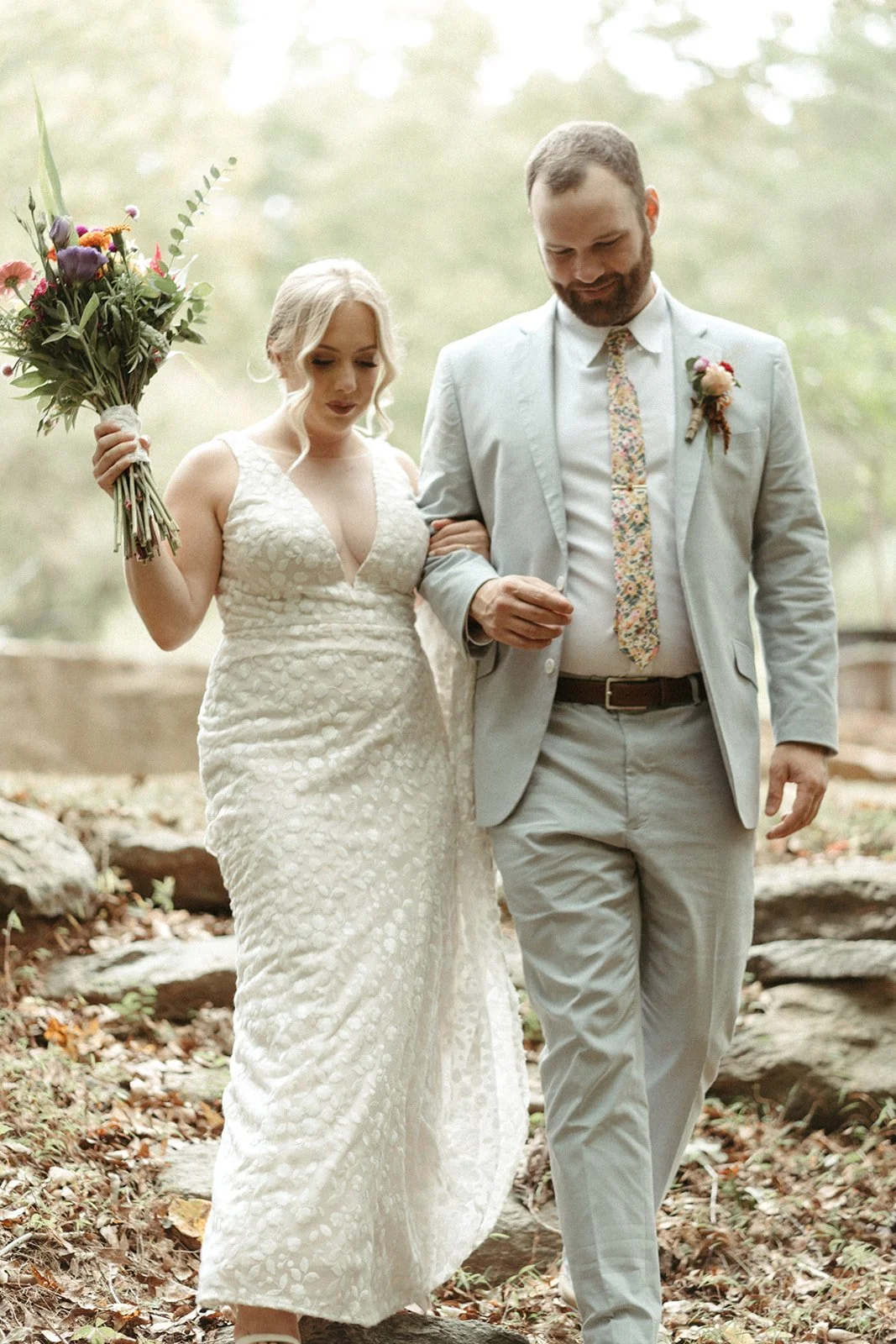 Shakori Hills intimate wedding in North Carolina