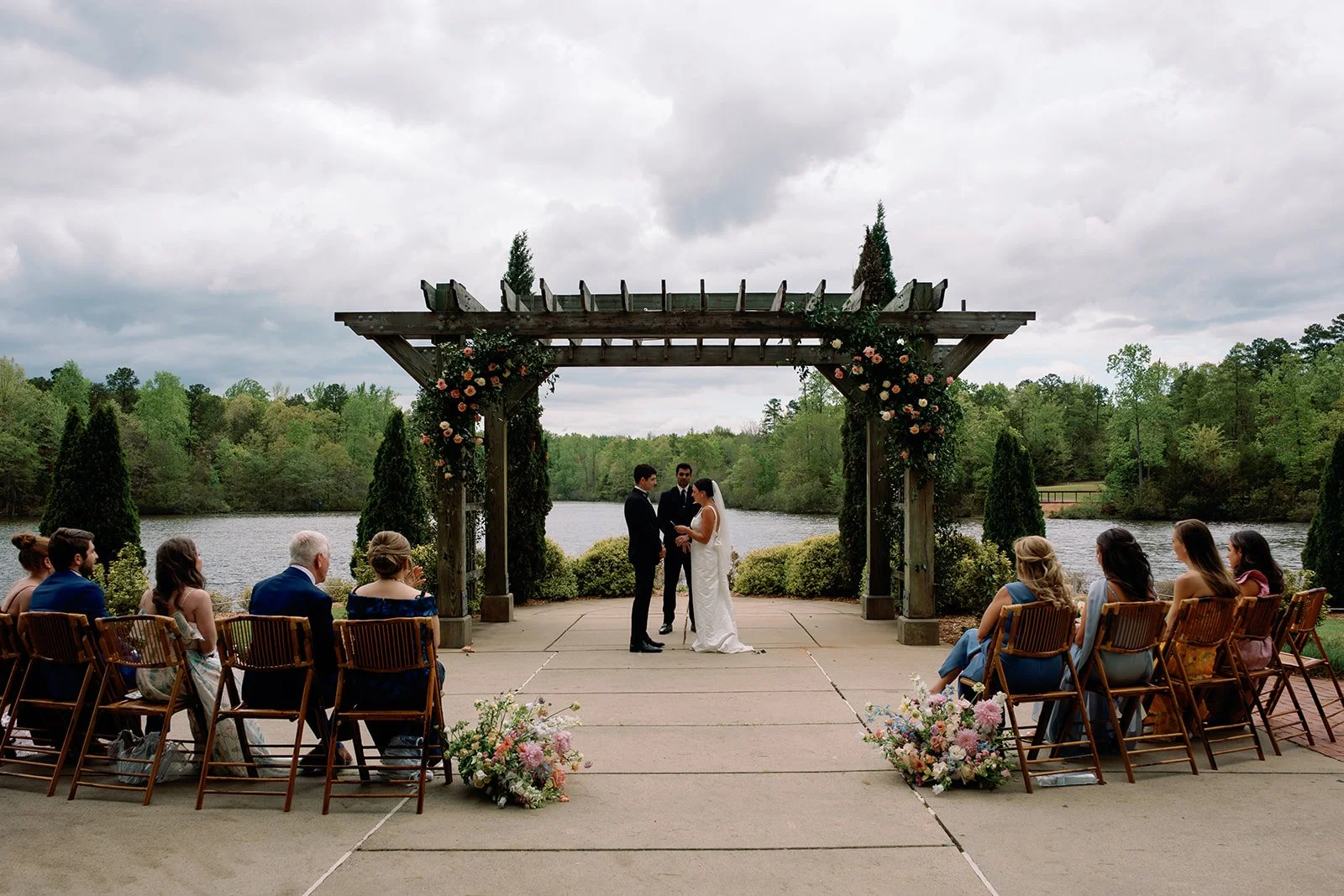 An Elegant and Intimate Lakefront Wedding in Charlotte, NC