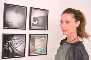 famous spanish model Cristina Piaget, attending Opening of Impronta in Photo España, Madrid. Sergio de Luz. PHE. Mad is Mad gallery.