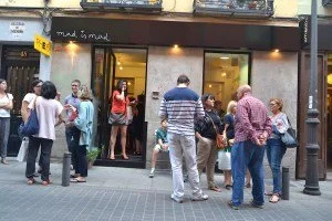 Opening of Impronta in Photo España, Madrid. Sergio de Luz. PHE. Mad is Mad gallery outseide
