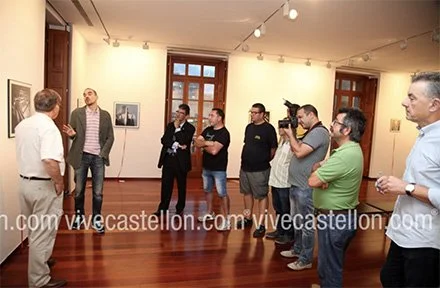 Impronta project opening in Castellon, Spain. PHE PhotoEspaña, New York, Berlin, Paris, Chema Madoz, Sergio de Luz.