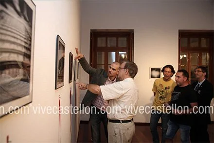 Impronta project opening in Castellon, Spain. PHE PhotoEspaña, New York, Berlin, Paris, Chema Madoz, Sergio de Luz.