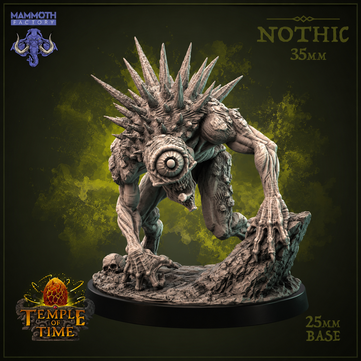Nothic Eye Horror – 25mm Resin Fantasy Monster Miniature