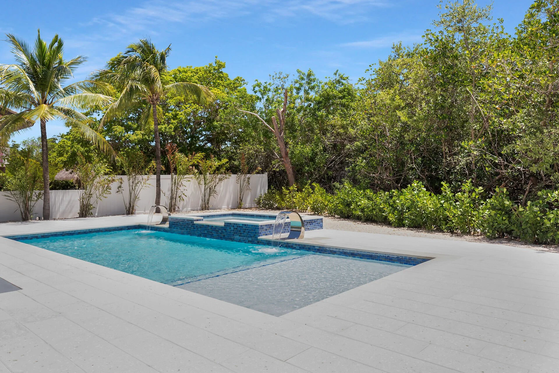 view of luxury pool home in Stirrup Key Marathon Florida
