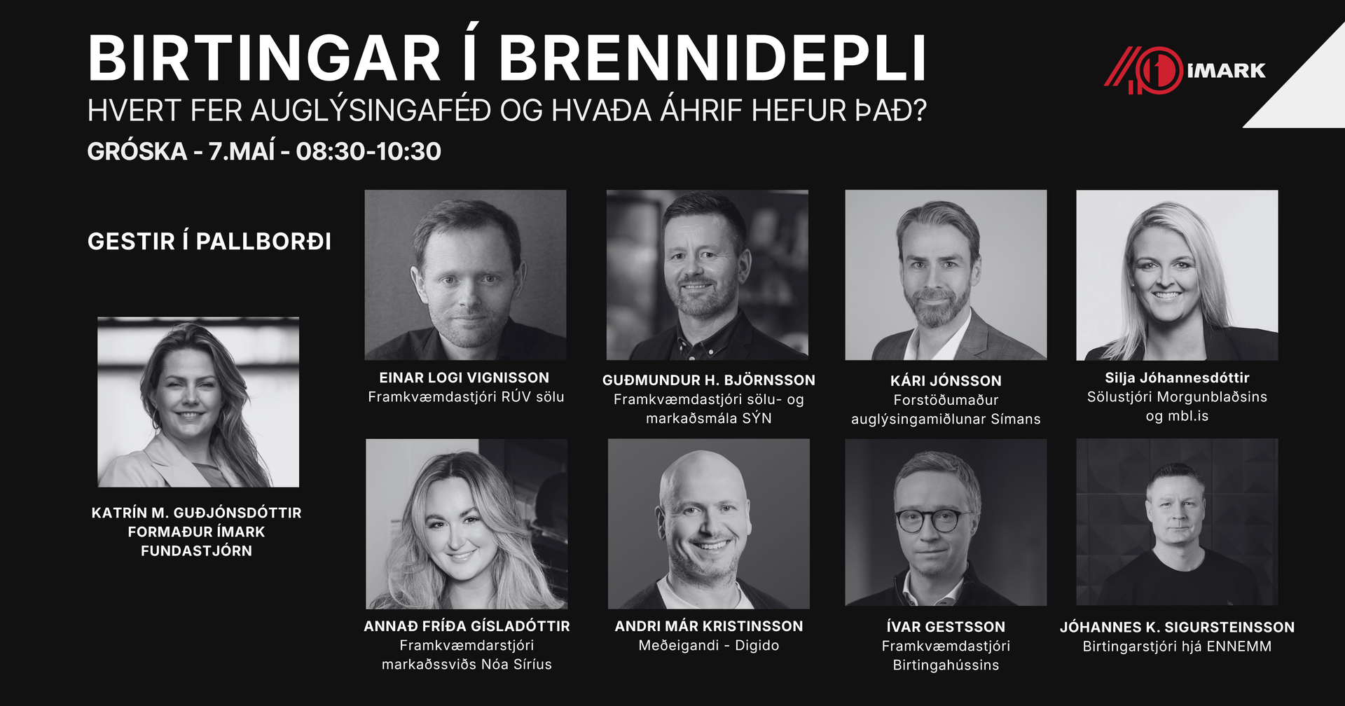 Birtingar í brennidepli - morgunfundur
