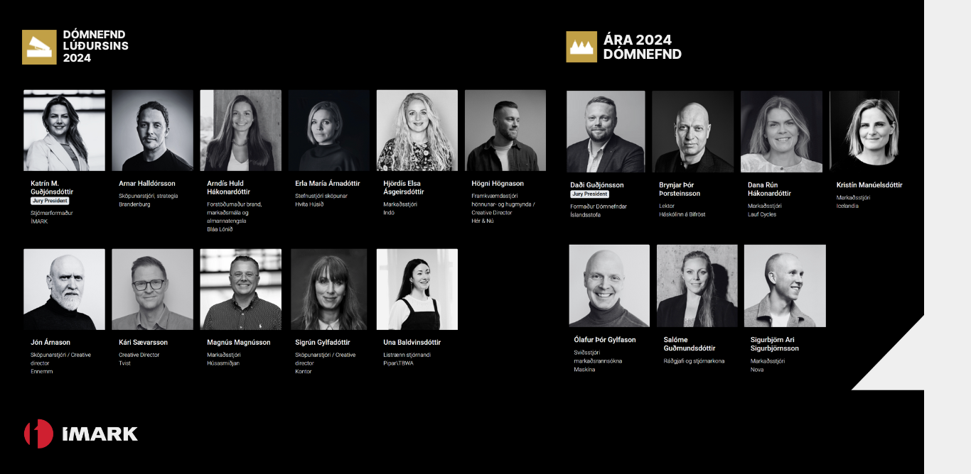 Dómnefnd Lúðursins og Árunnar 2025