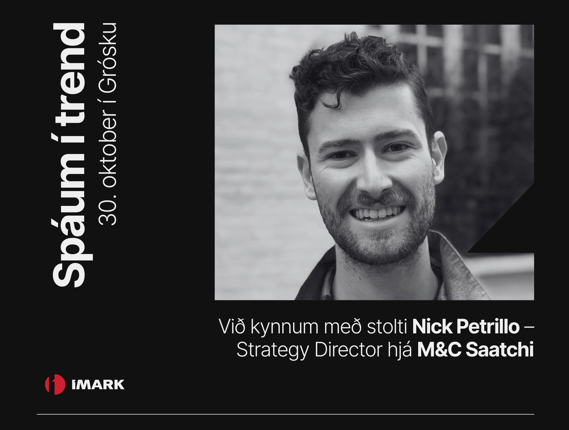 Spáum í trend - 30.október í Grósku