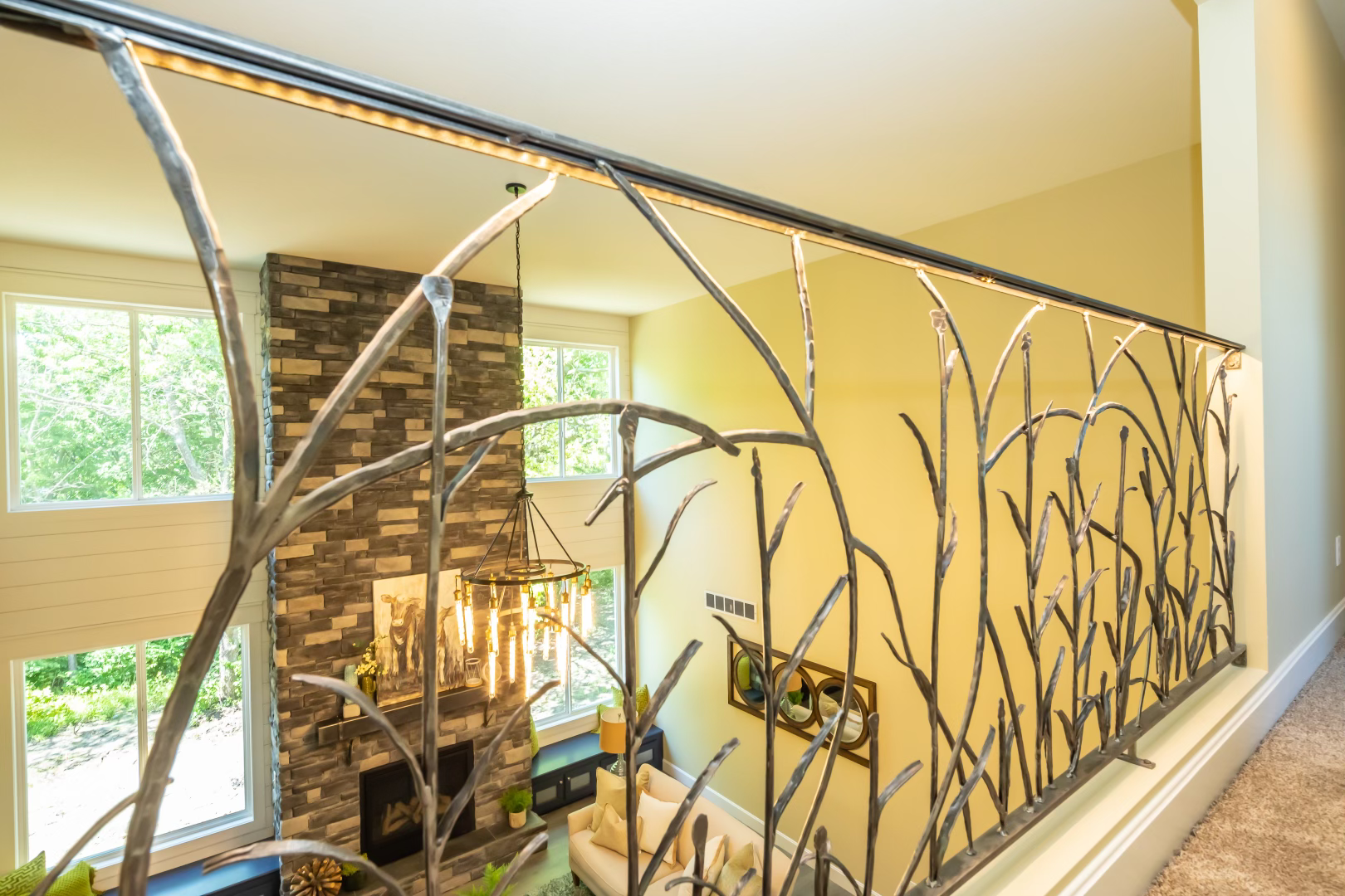 forged handrail