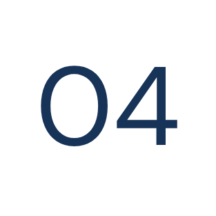 Number four in dark blue font.