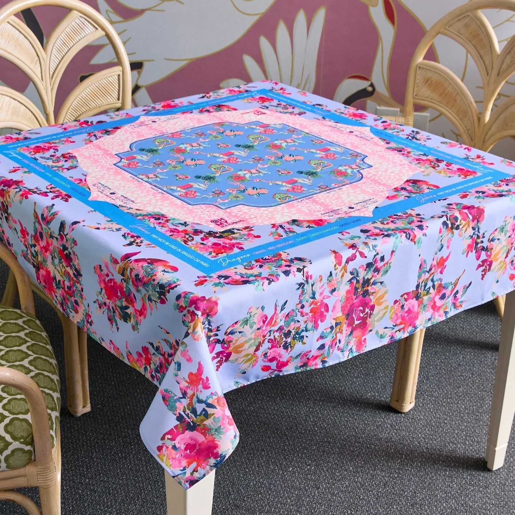 Naples Tablecloth by Oh My Mahjong