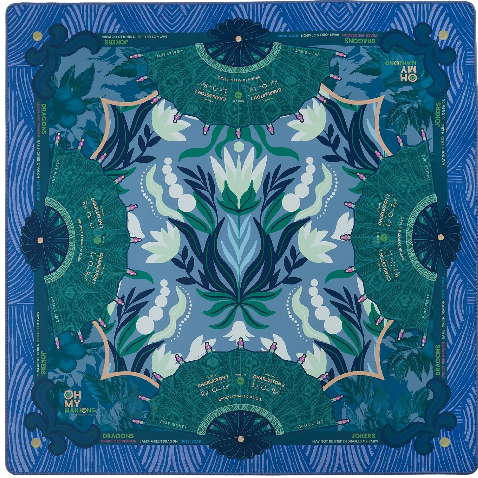 Jade mat by Oh My Mahjong
