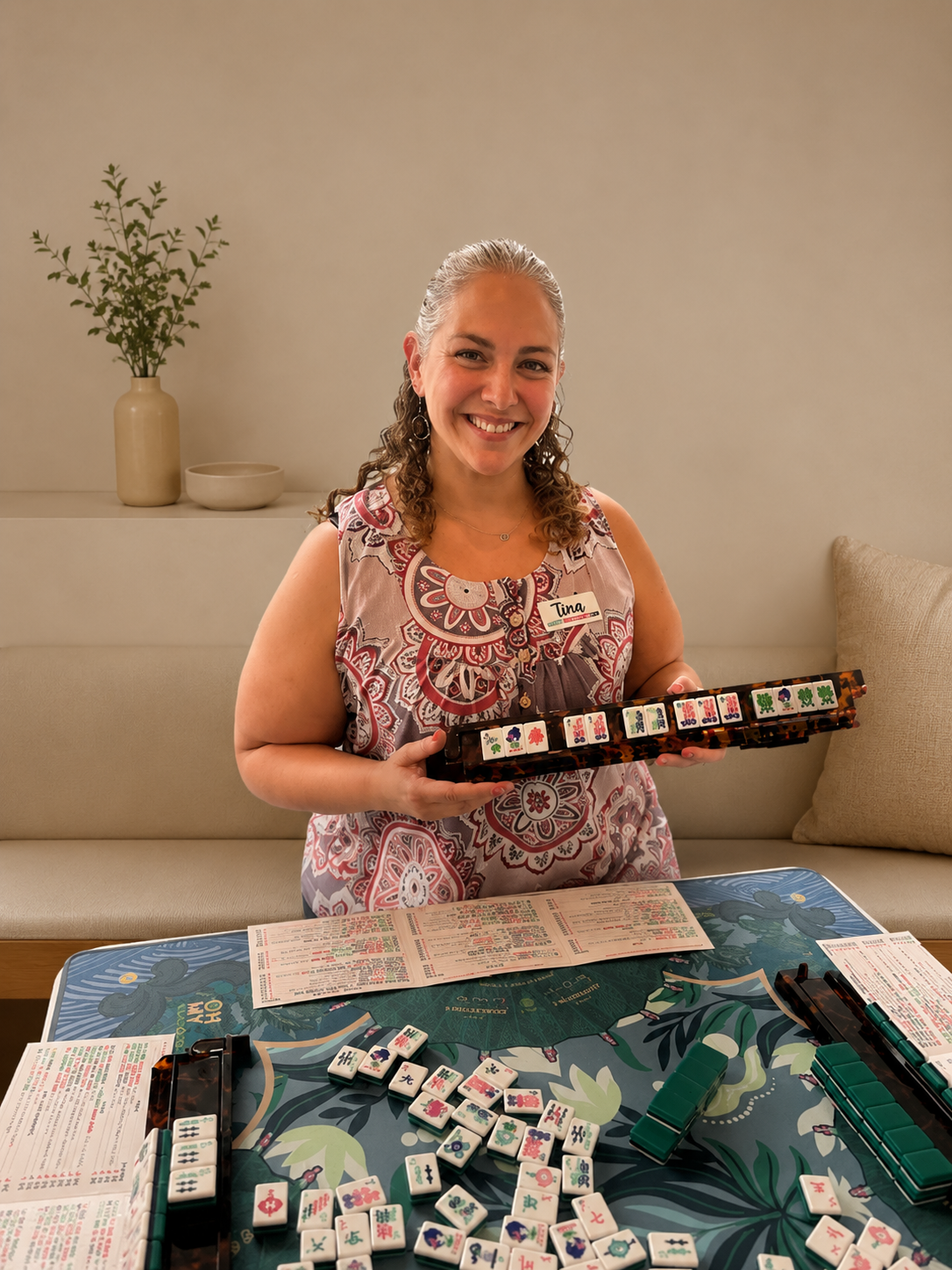 Mahjong instructor in New Jersey