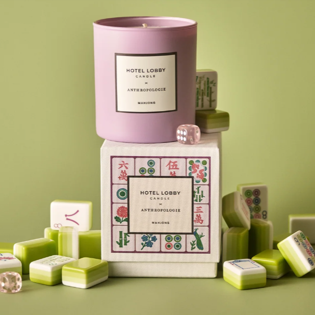 Mahjong candle by Hotel Lobby