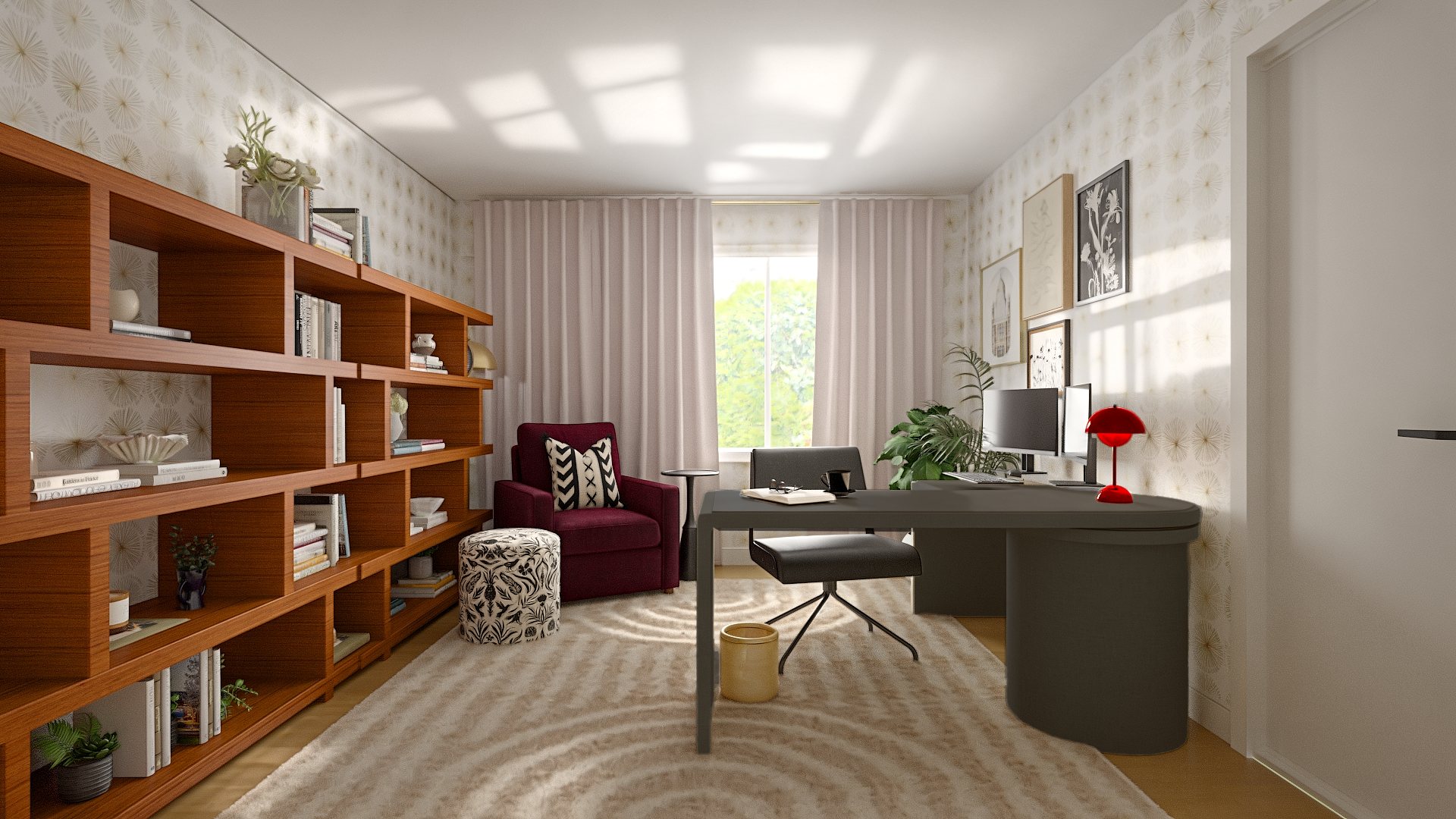 An Office with Euro Vibes