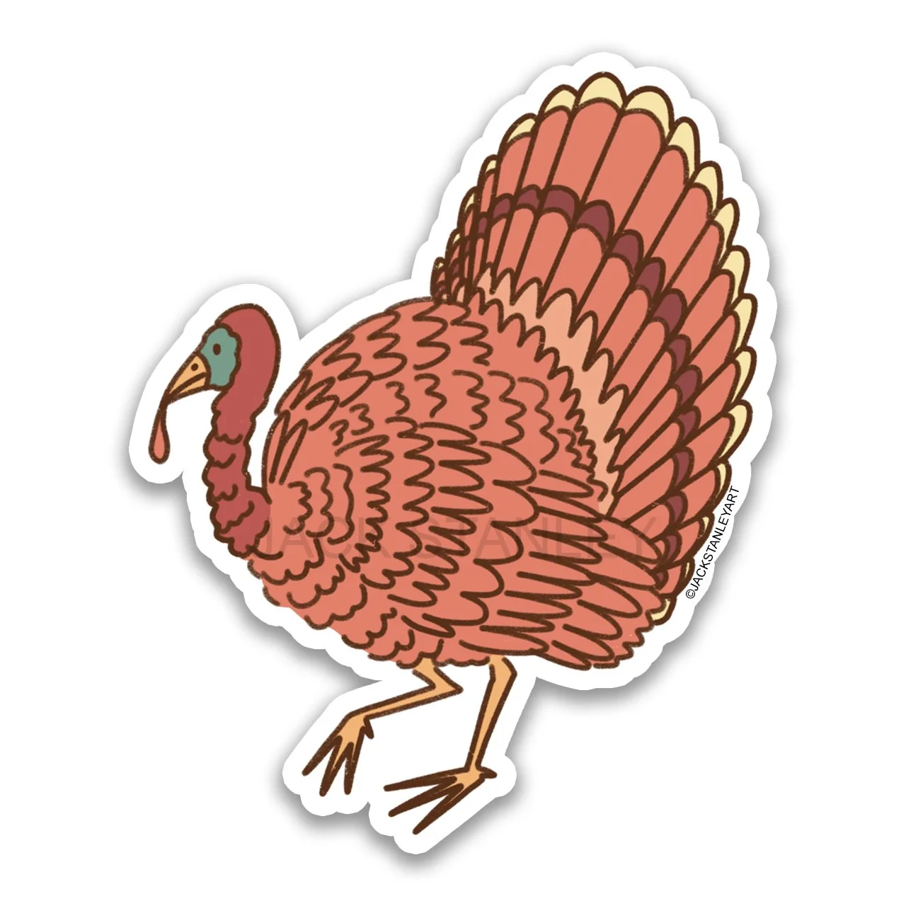 Turkey - Vinyl Sticker