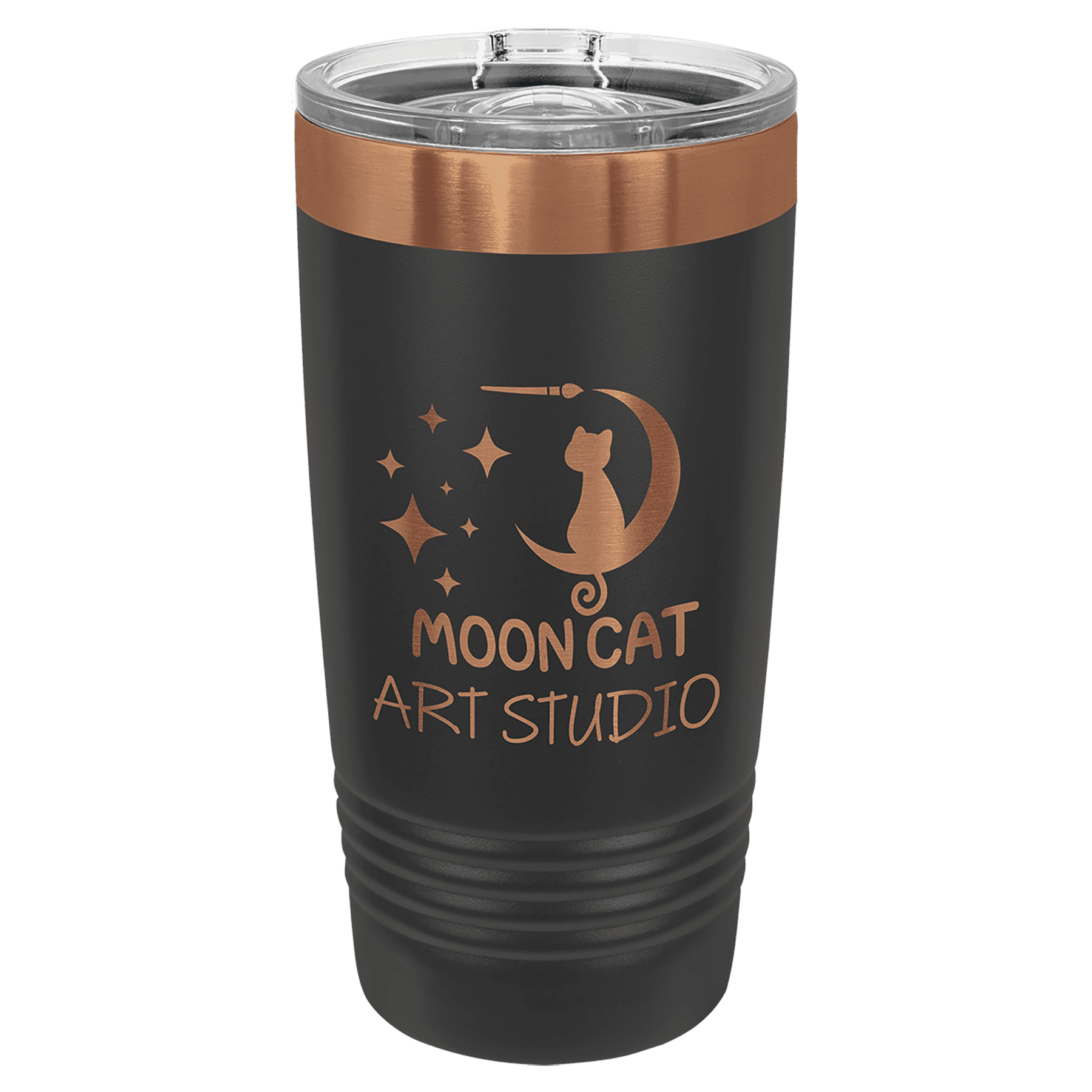 Polar Camel 20 oz. Rose Gold Ringneck Tumbler with Slide Lid - Case of 24