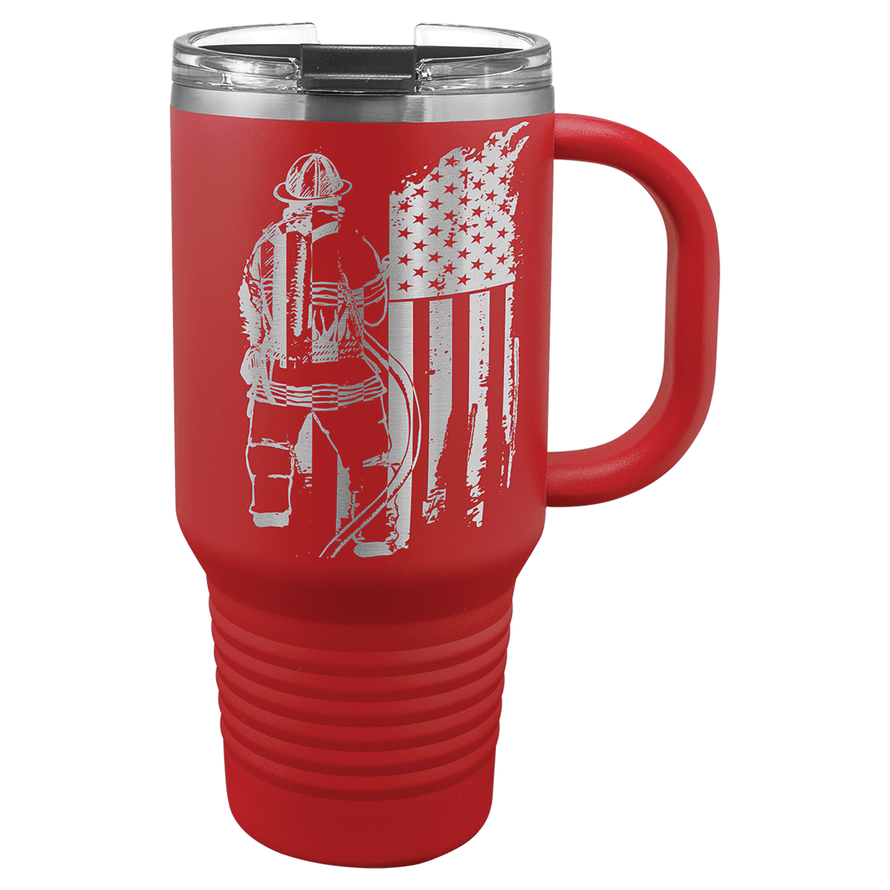 Polar Camel 32 oz. Travel Mug with Snap Lid and Straw - Case of 12