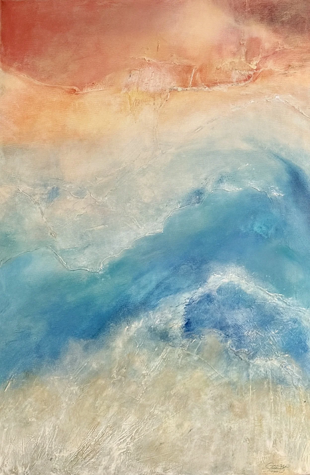 Sun, Surf, and Sand 24 x 36 Elise-Geary