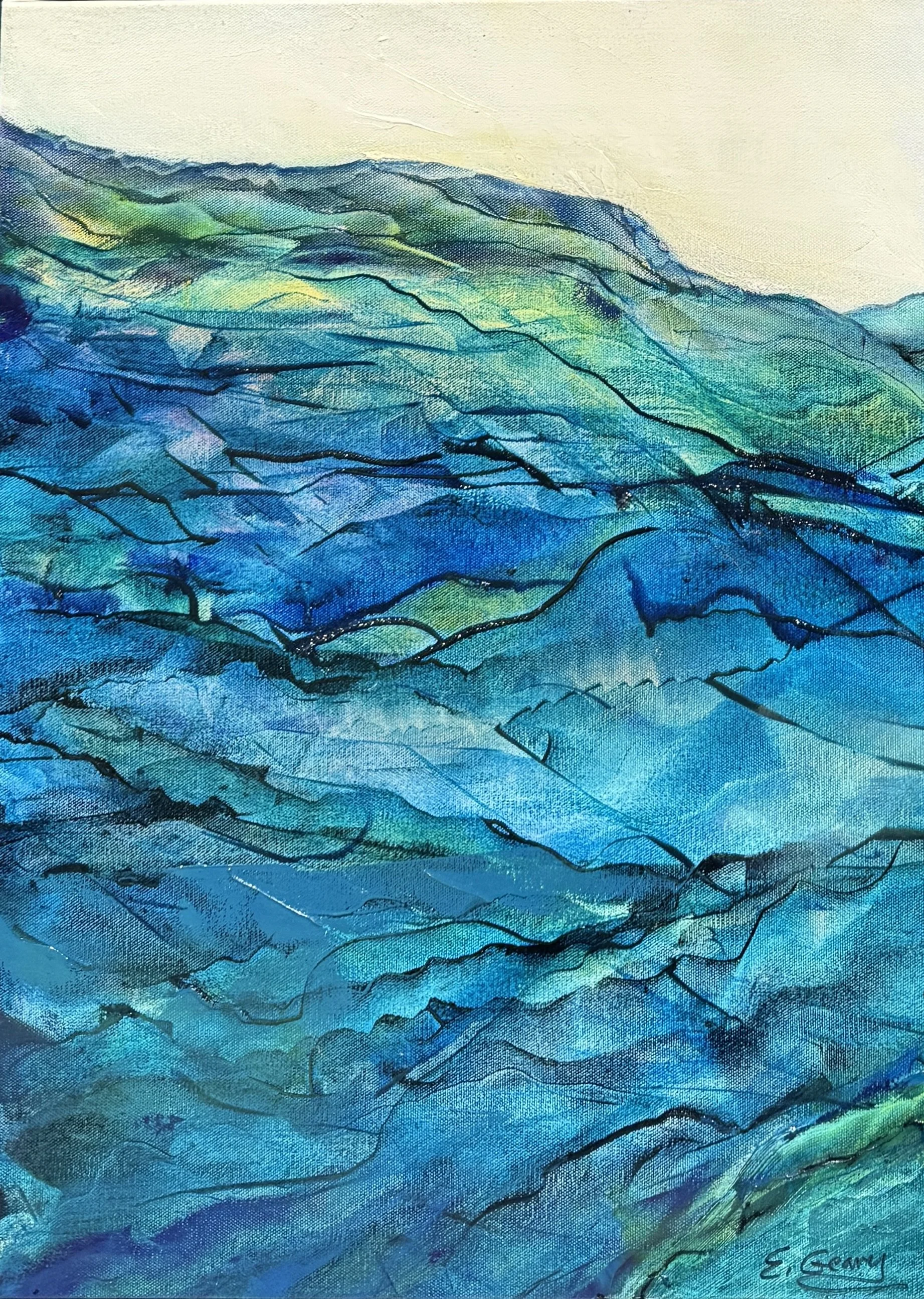 Stained Glass Ocean-Elise-Geary