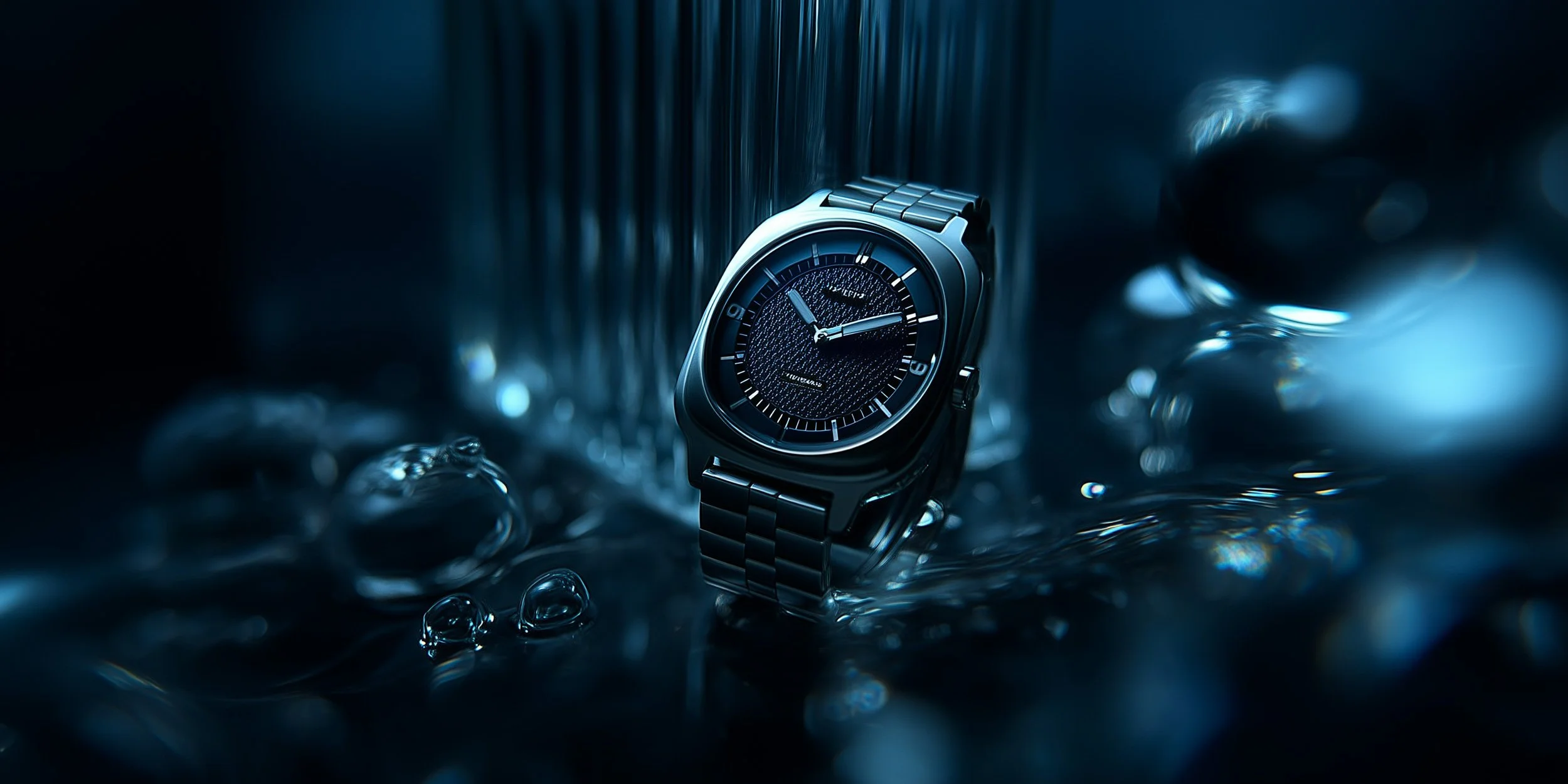 Original image from the AI prompt. The AI version of the watch is wonky and has incorrect and unreadable numerals.