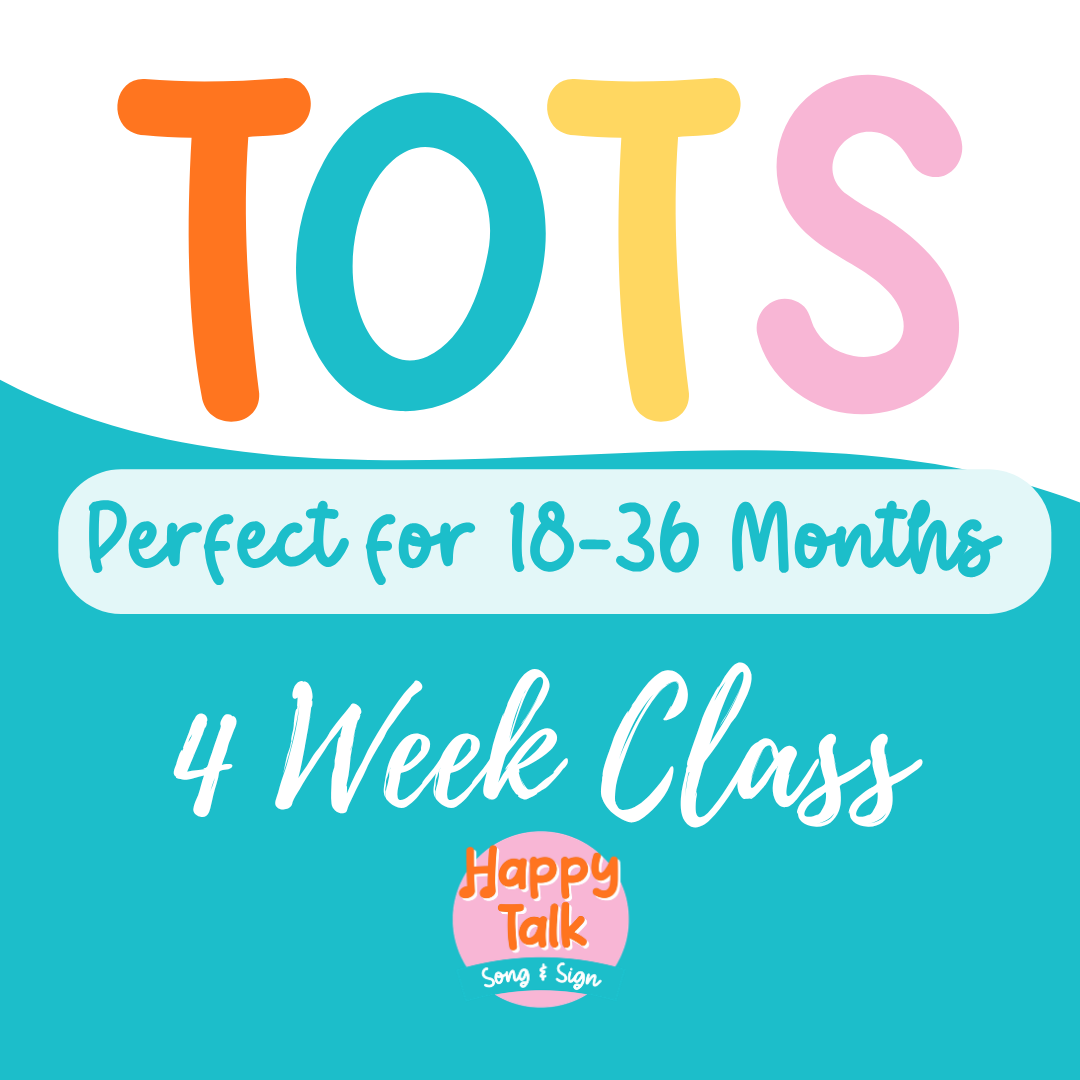 4 Week Happy Talk Tots Class (18-36 Months)