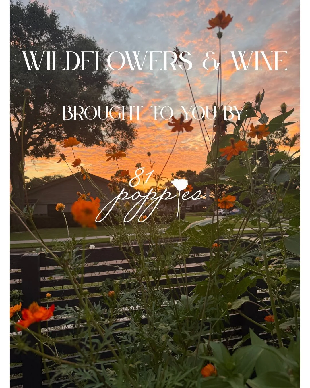 This isn&rsquo;t just a workshop. 
It&rsquo;s an evening designed to reconnect you with creativity, beauty, and nature. 
Link in bio to sign up: Limited availability 
#wildflowersandwine #gardentotable #nature #outdoordining #houstongarden