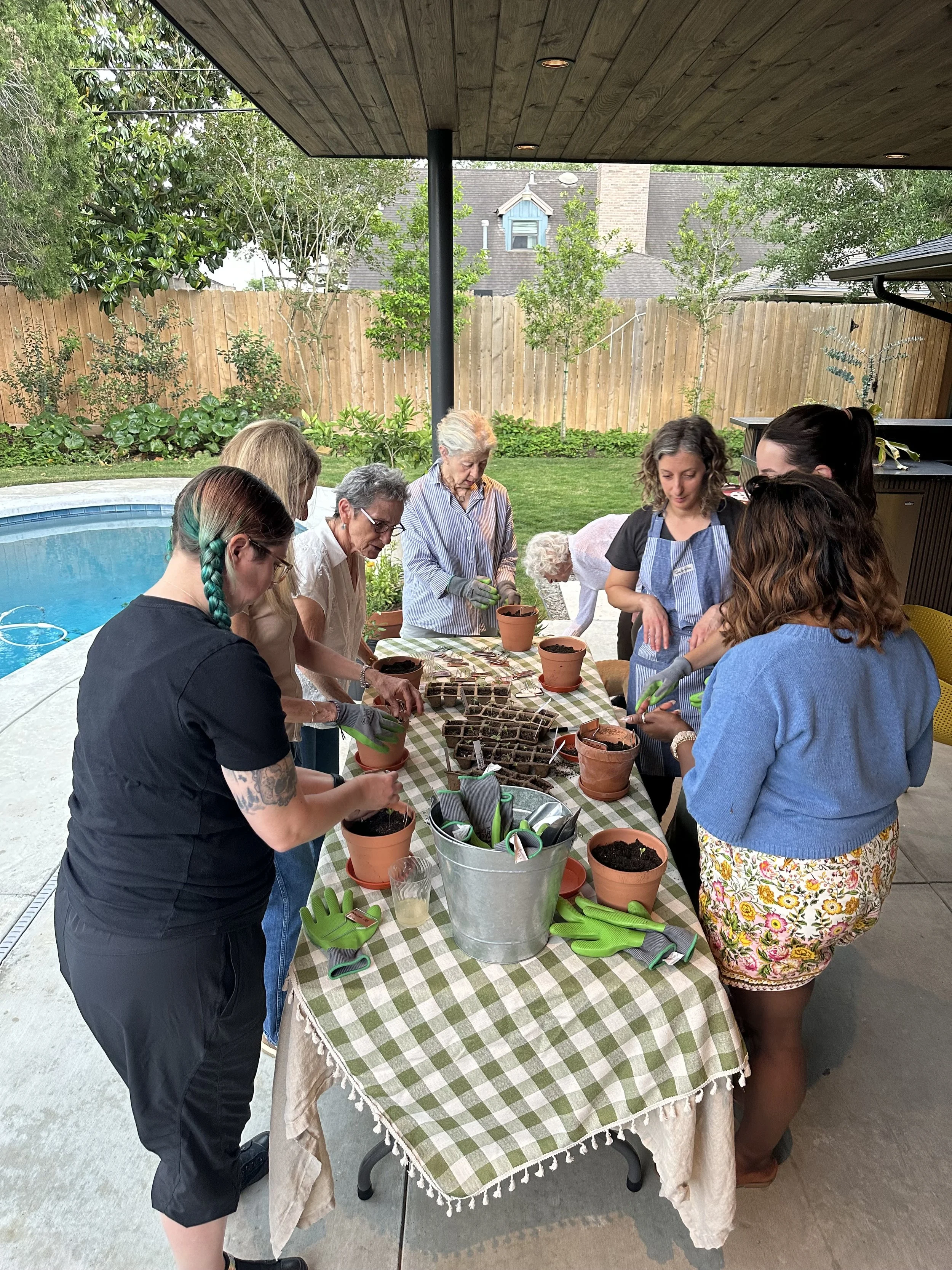 Seeds & Sip Garden Workshop