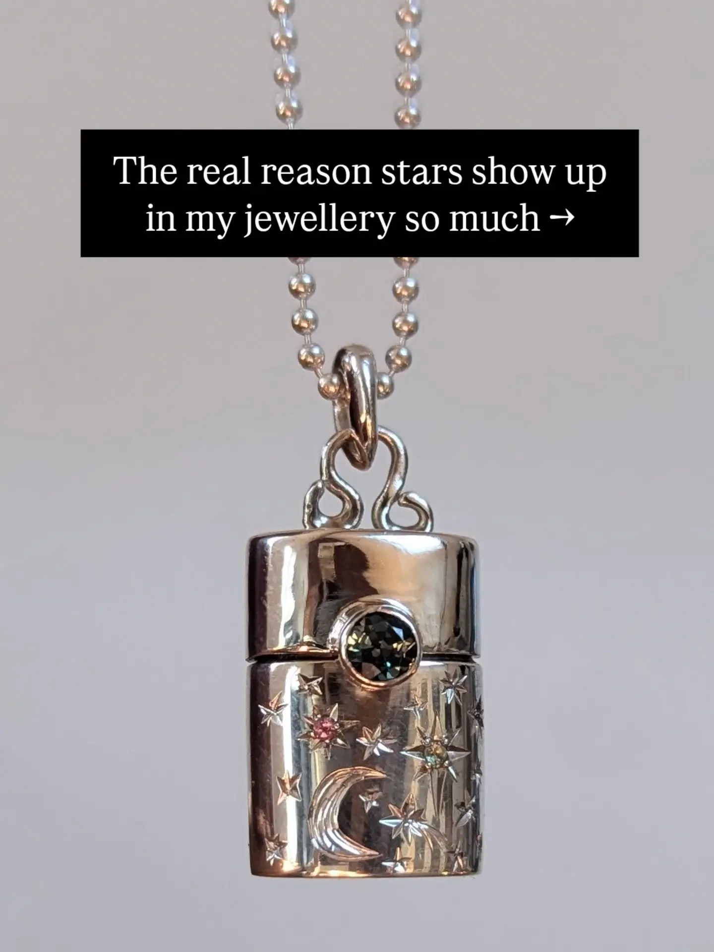 The real reason behind the stars... ✨

Starry jewelry isn't a design trend for me, I've always been obsessed with the stars! They're a tribute to my friendships that survived the transition into adulthood (and some questionable 17 year old tattoo cho