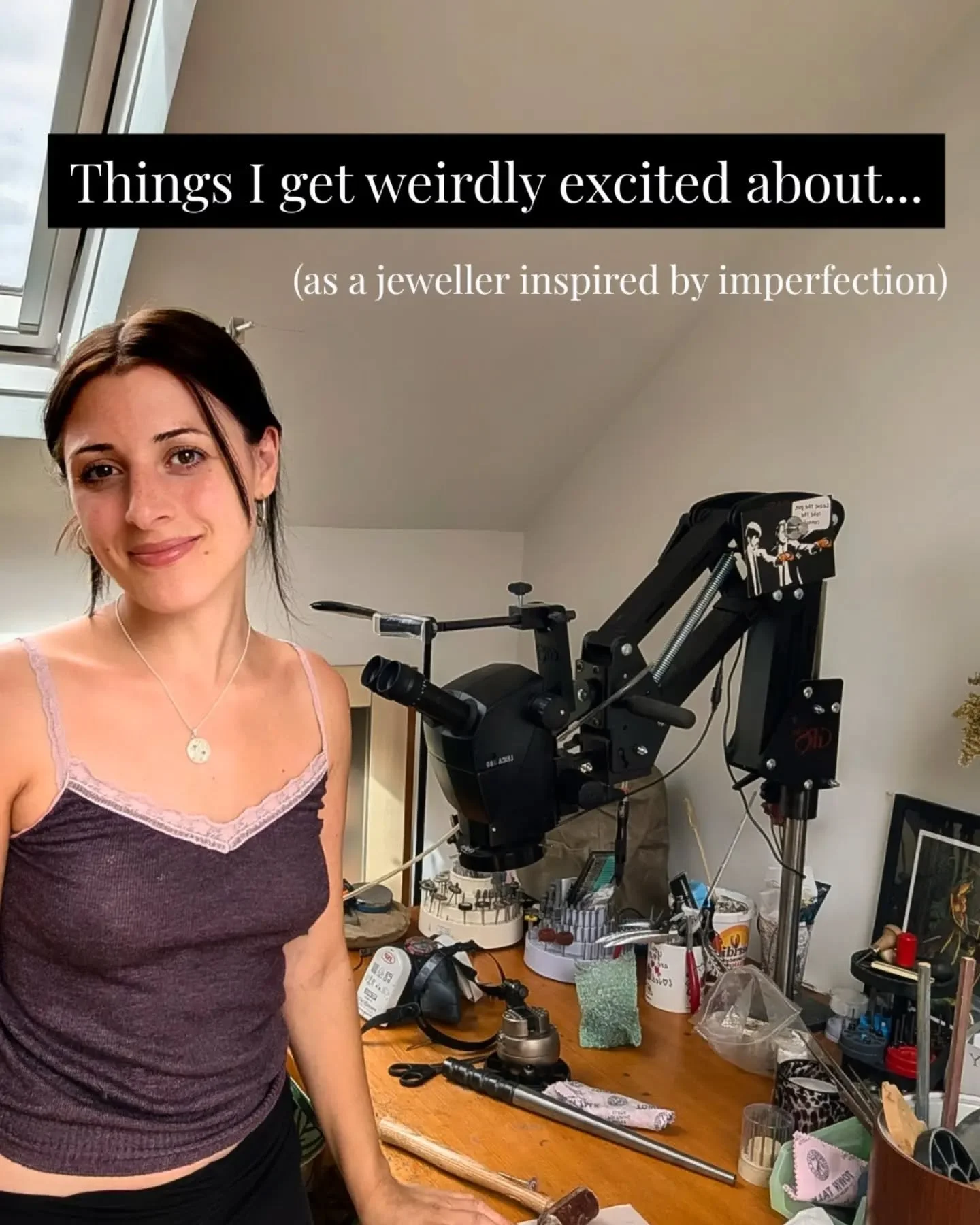 It's the little things about being a jeweller that never get old, I'd love to know your guess on the first one ✨ 

Peri xx