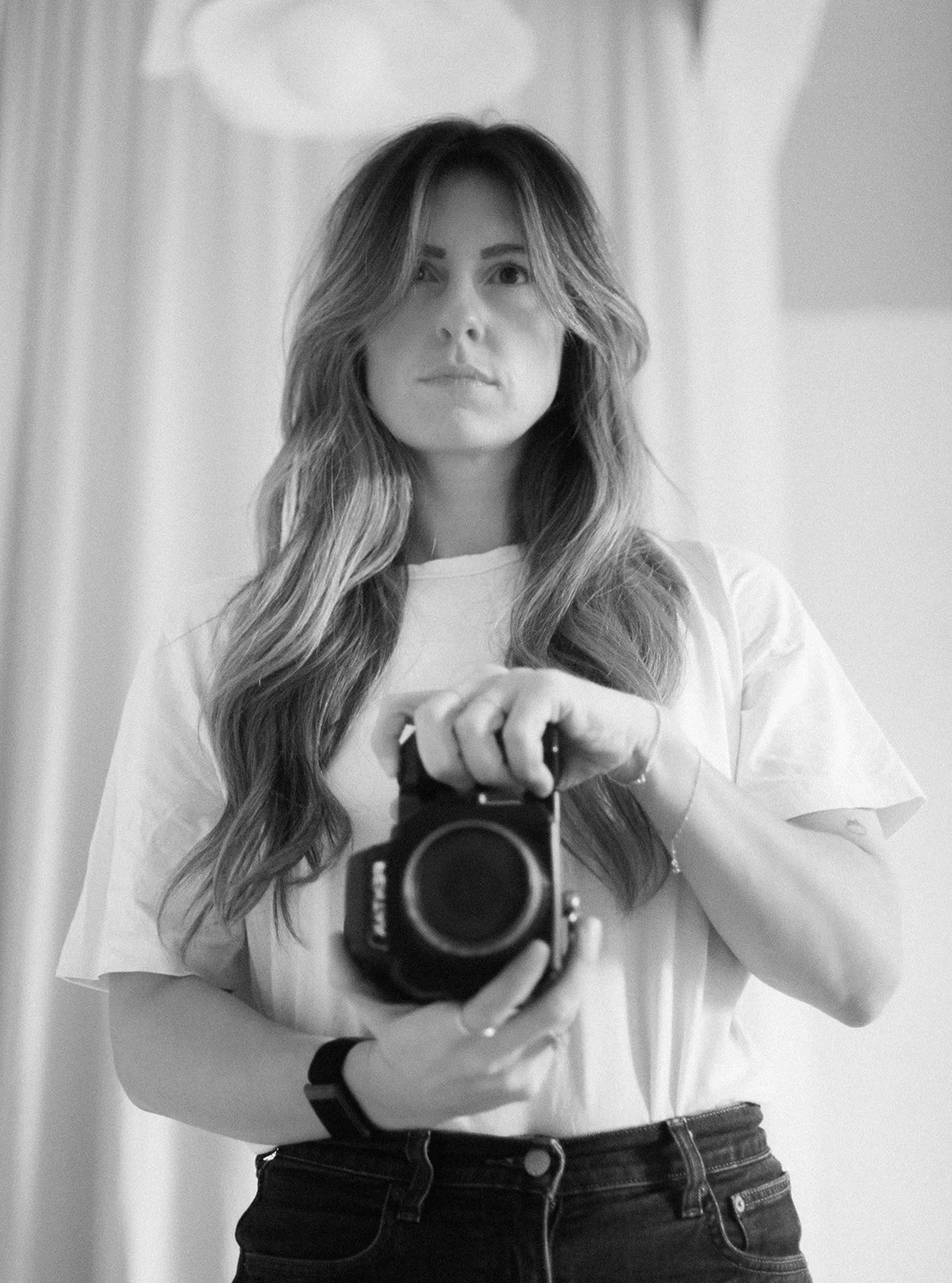 self portrait of photographer