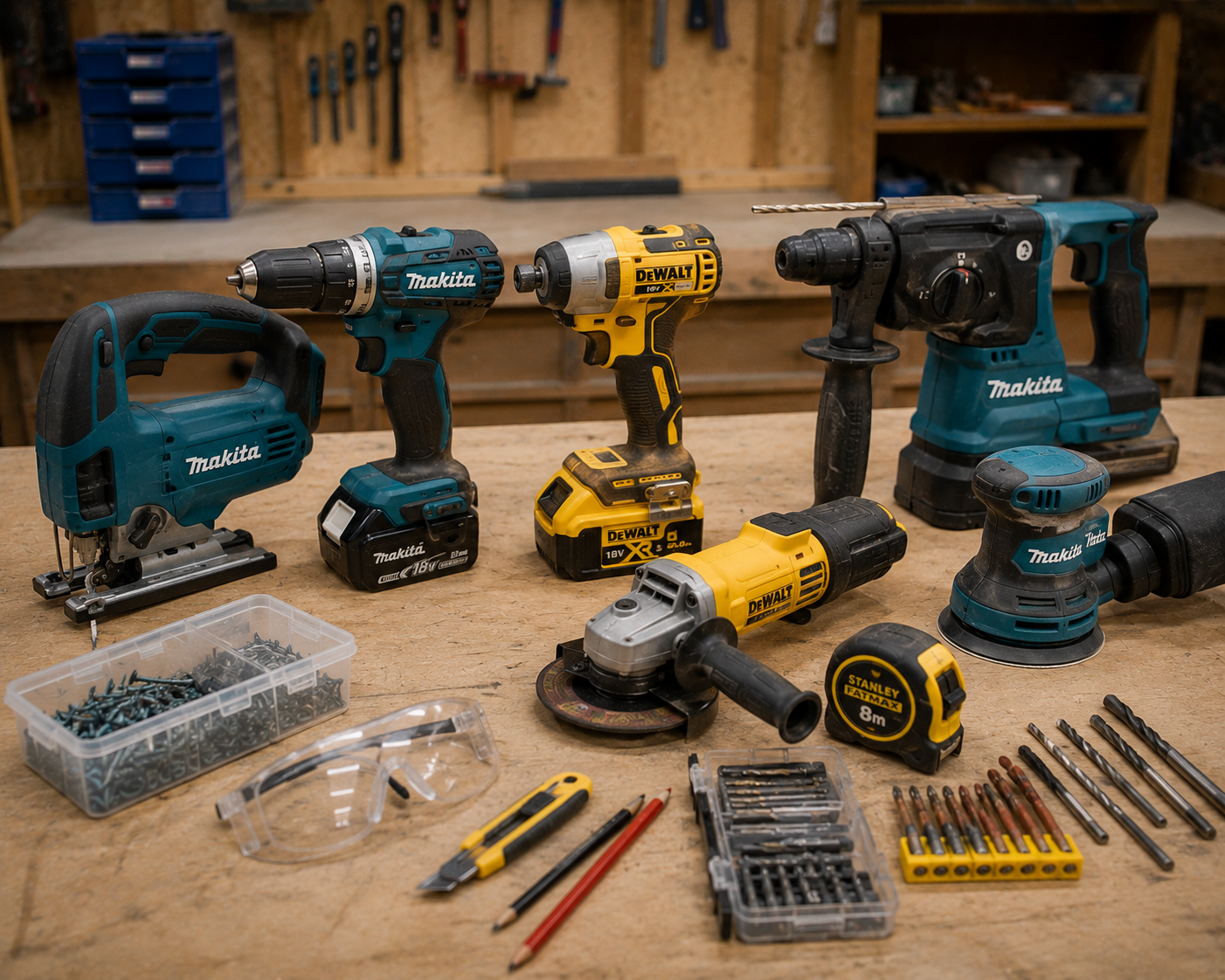 Power tool and drill skills