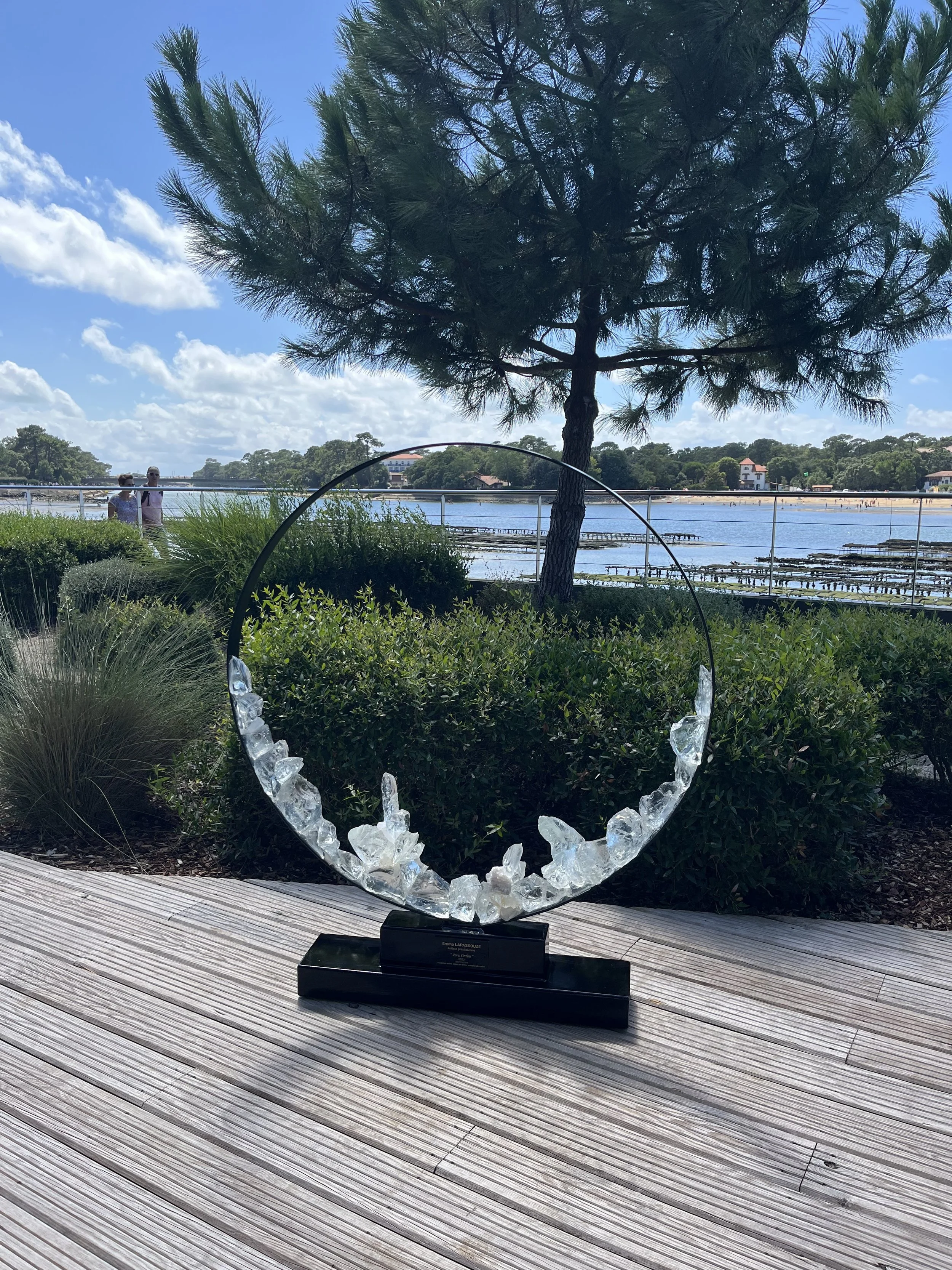 Sculpture " Vers l'infini "