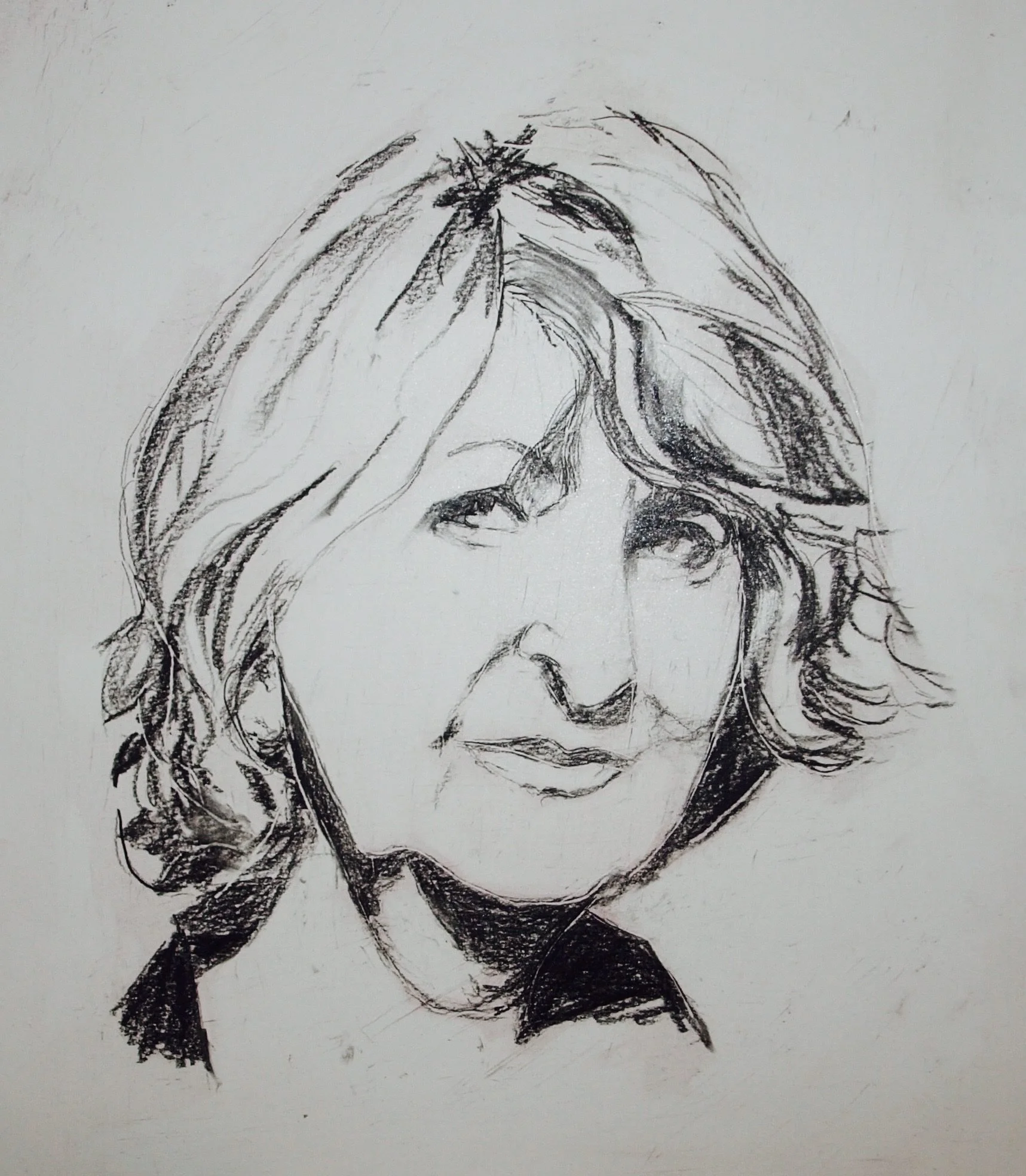 self-portrait of the artist