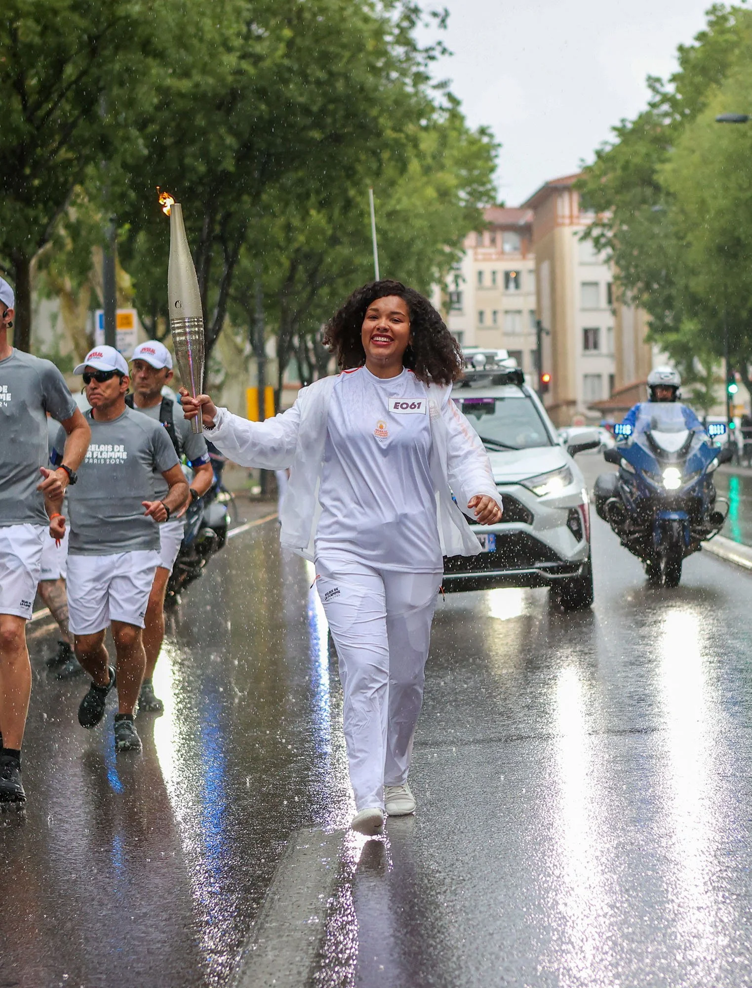 Olympic Games, Torch Bearing, Perpignan, 2024