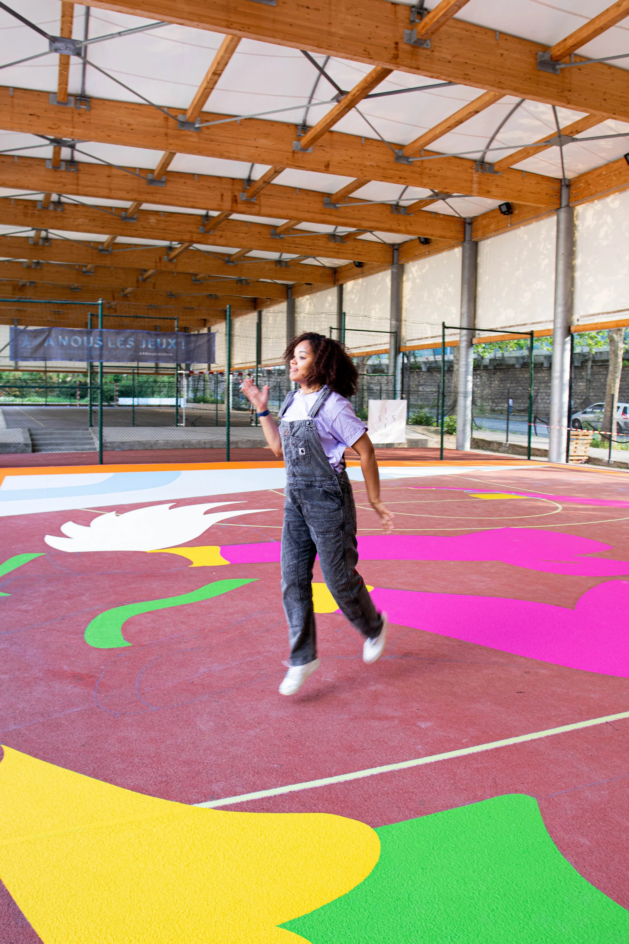 Basketball court 2022 paris 19, 2KFOUNDATION