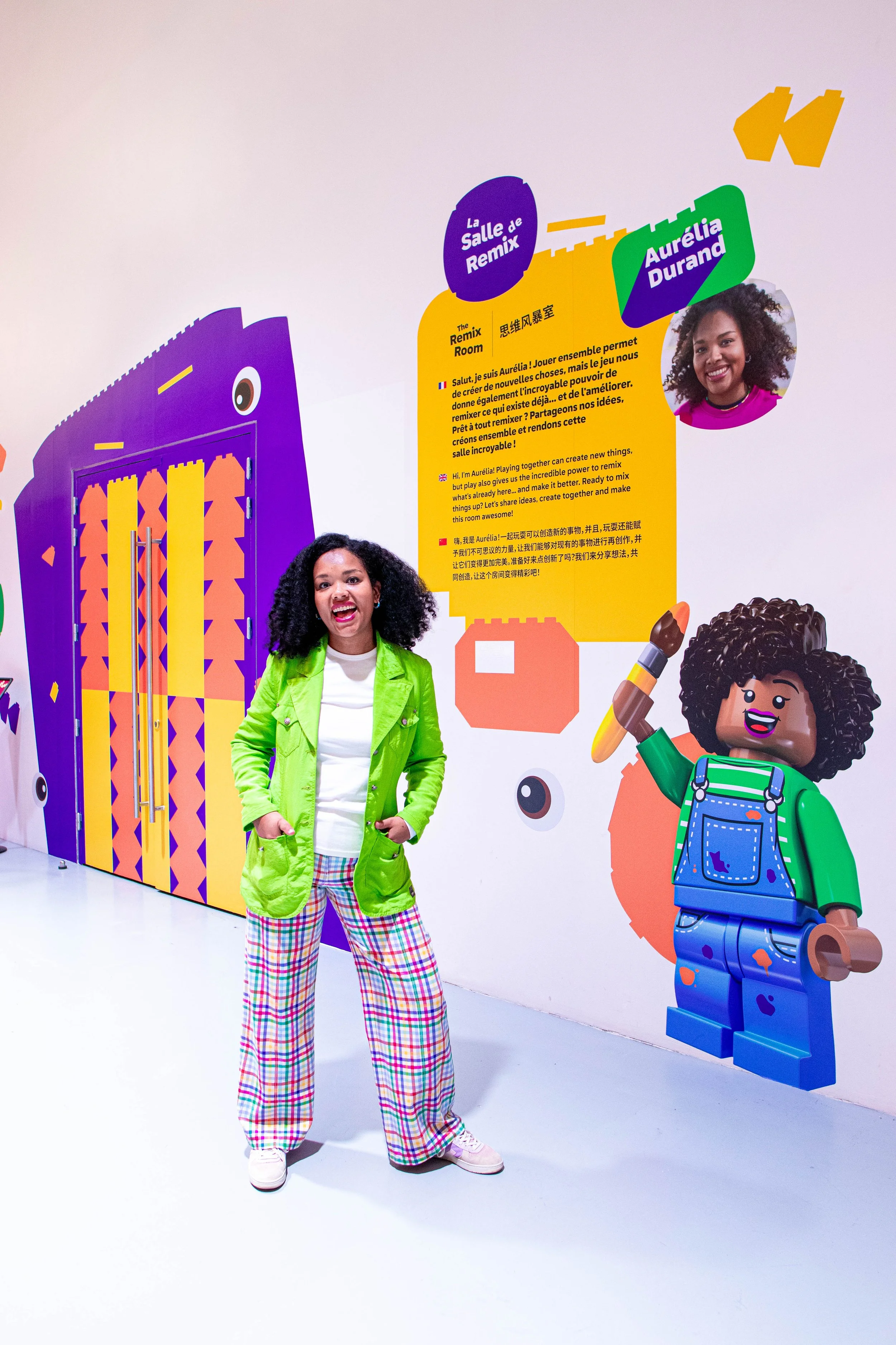 Lego, exhibition Paris, Atelier des Super pouvoirs, 2024