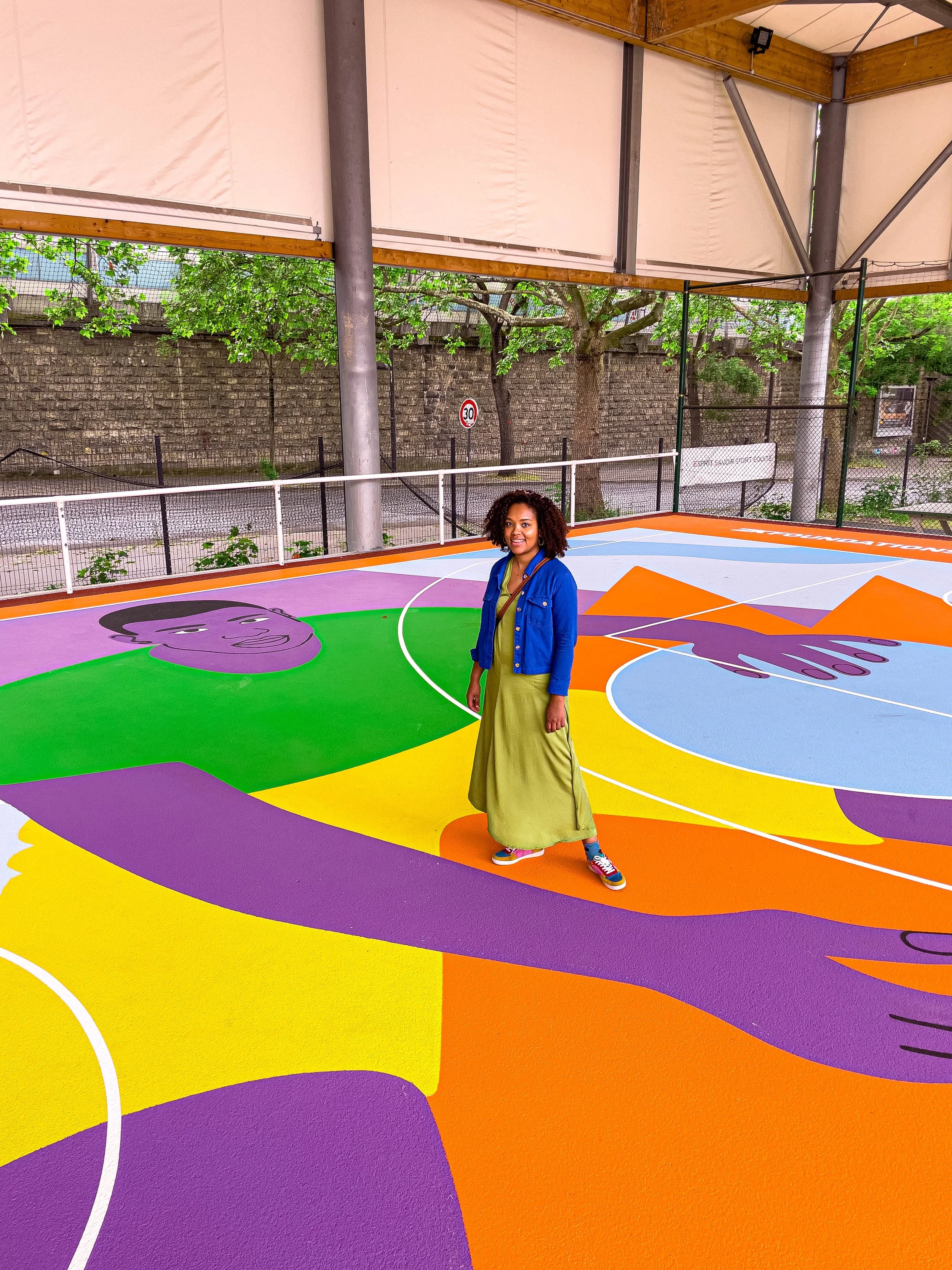 Basketball court 2022 paris 19, 2KFOUNDATION