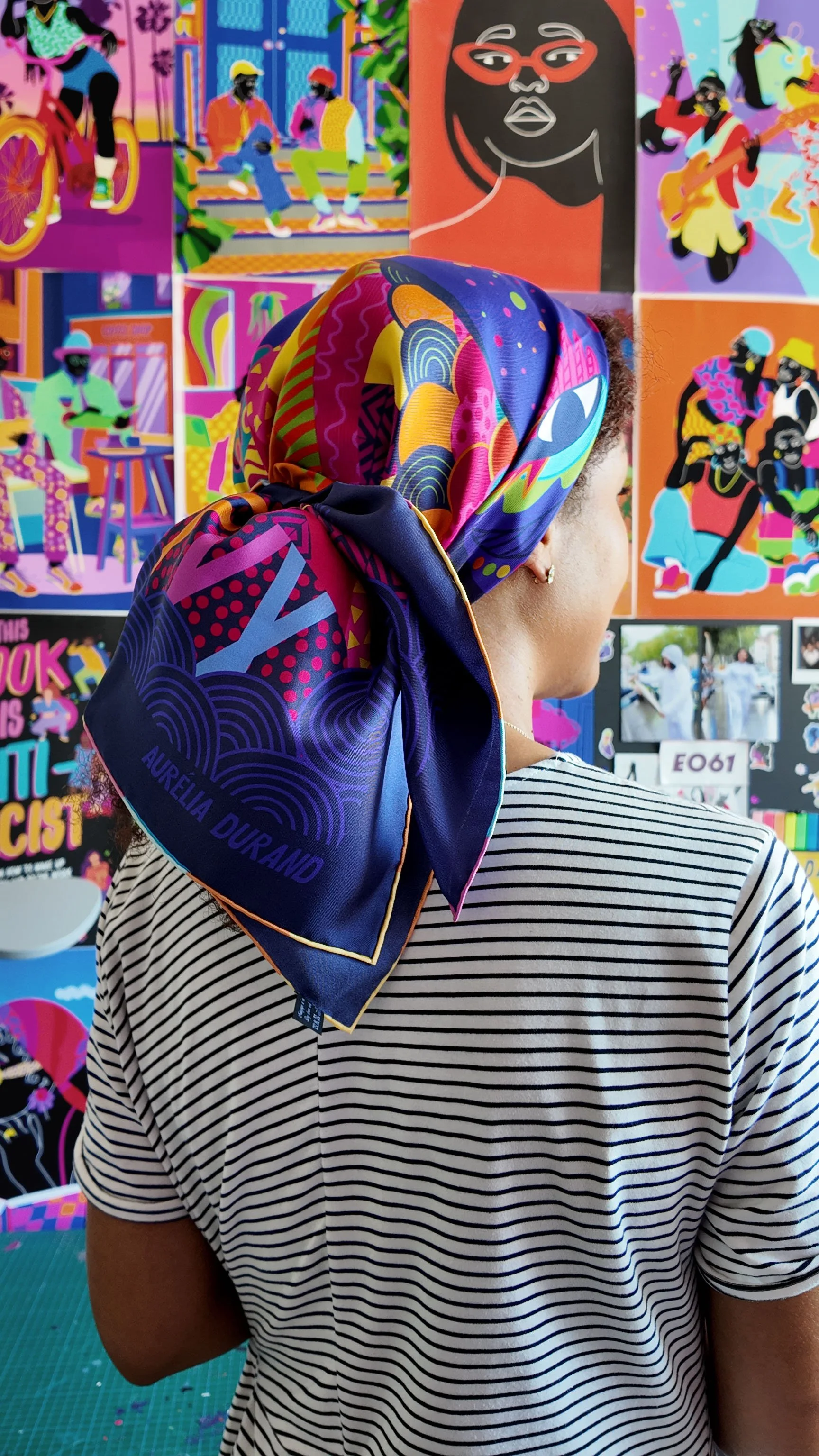 Silk scarf