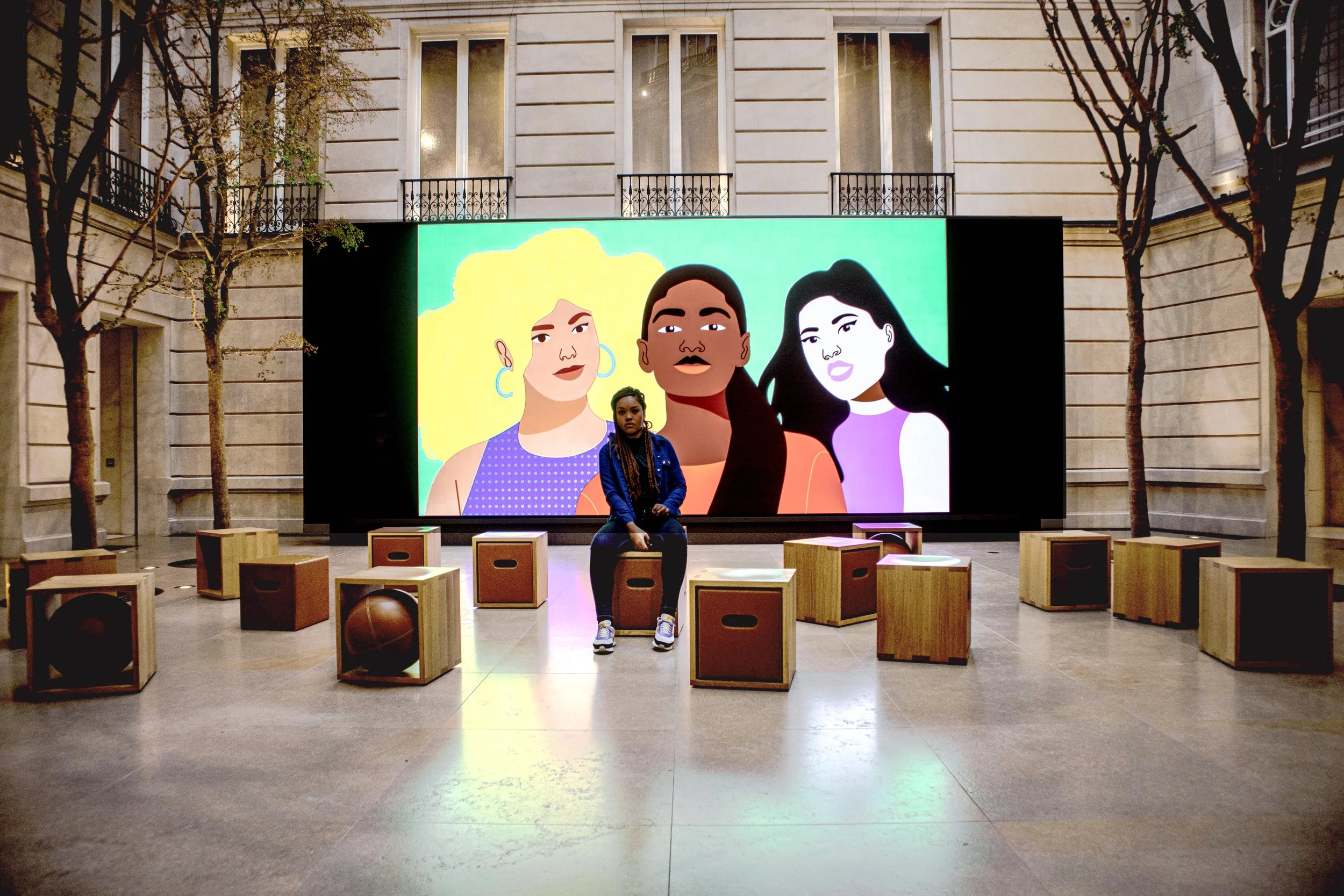 Apple GLOBAL CAMPAIGN 2019 - Champs Éysés Paris