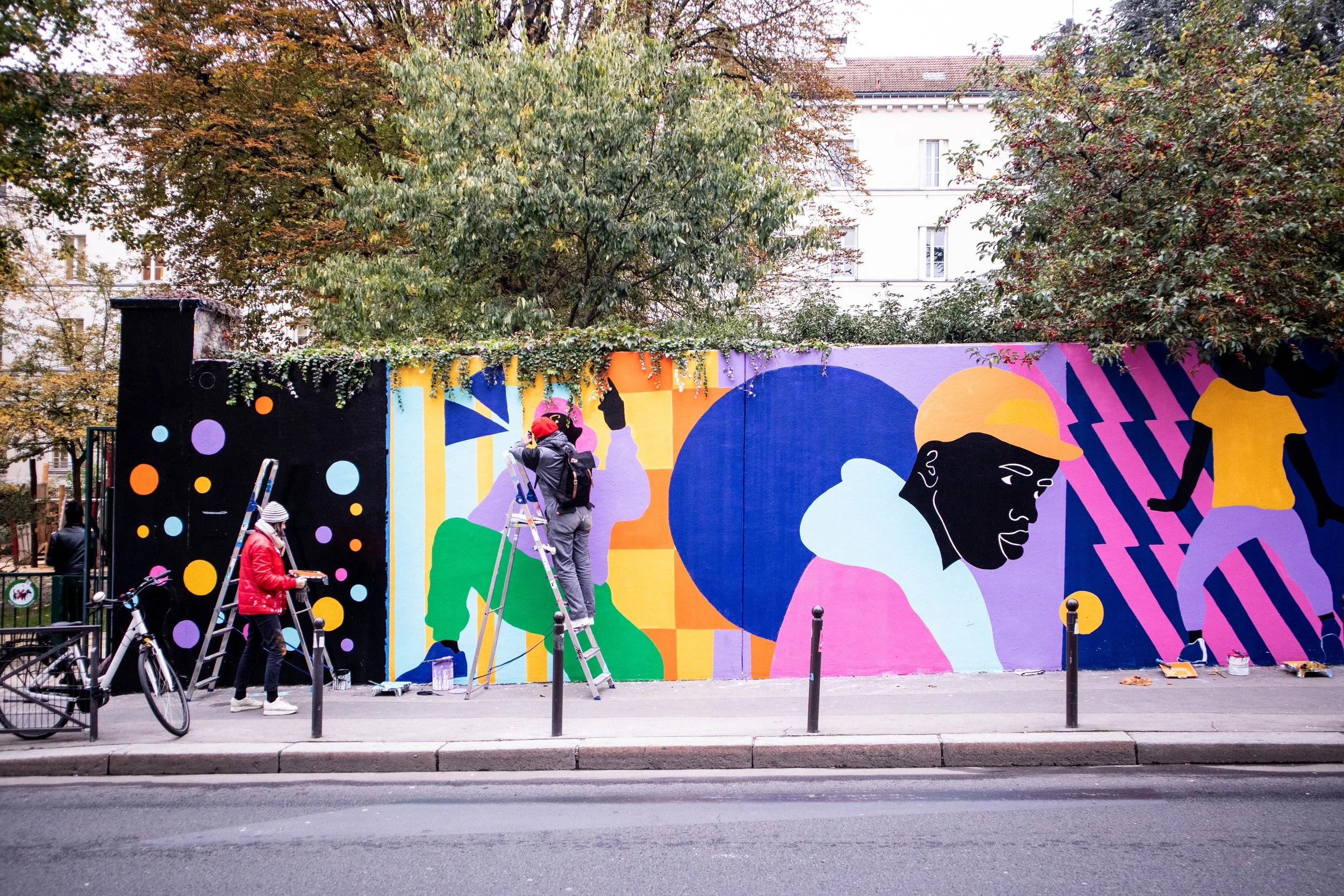 Mural Ménilmontant, 2019