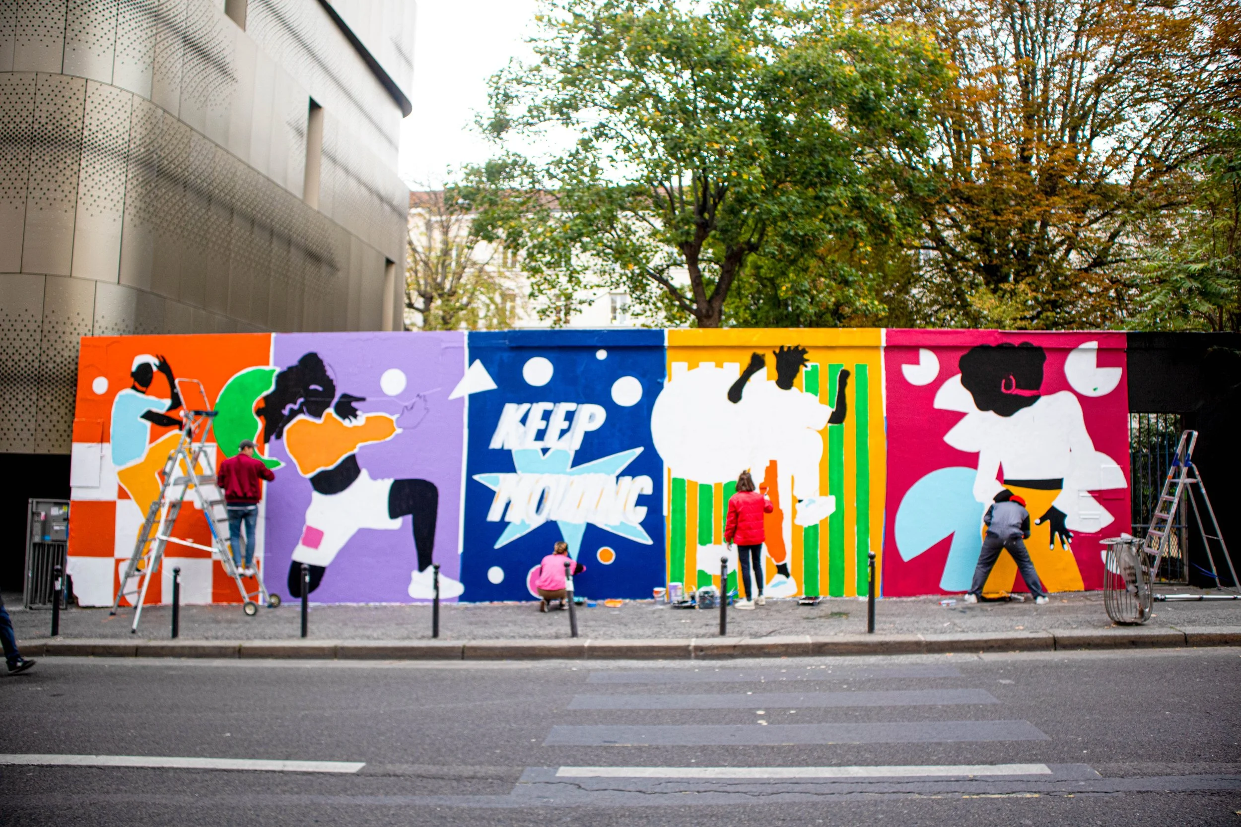 Mural Ménilmontant, 2019