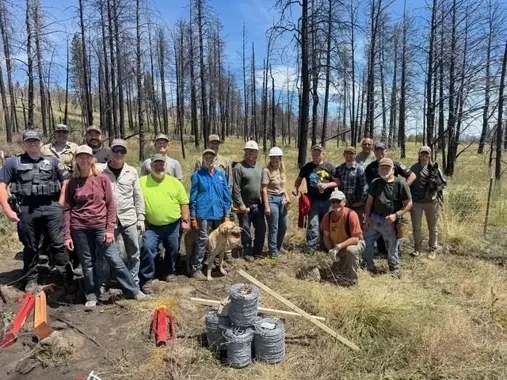 Volunteer group picture