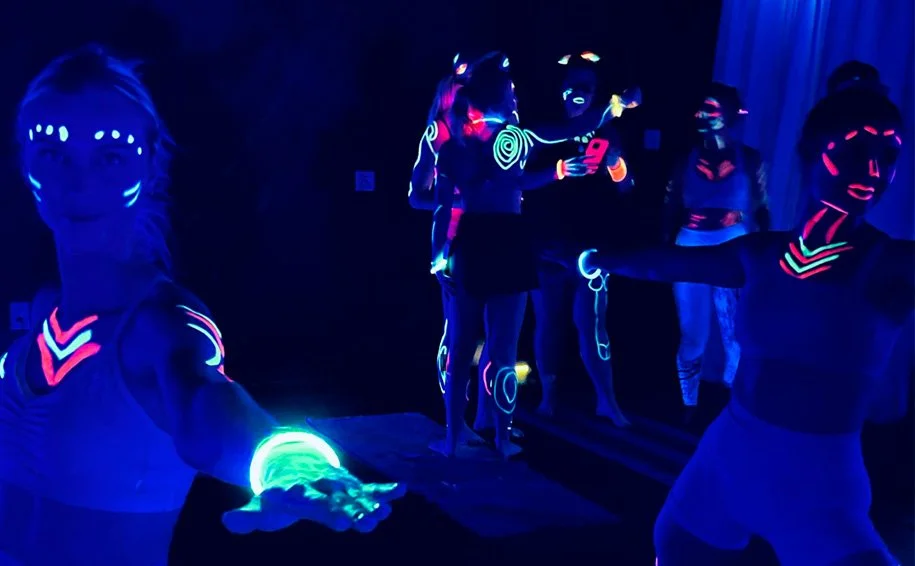 Halloween Glowga: Millennial Power Edition