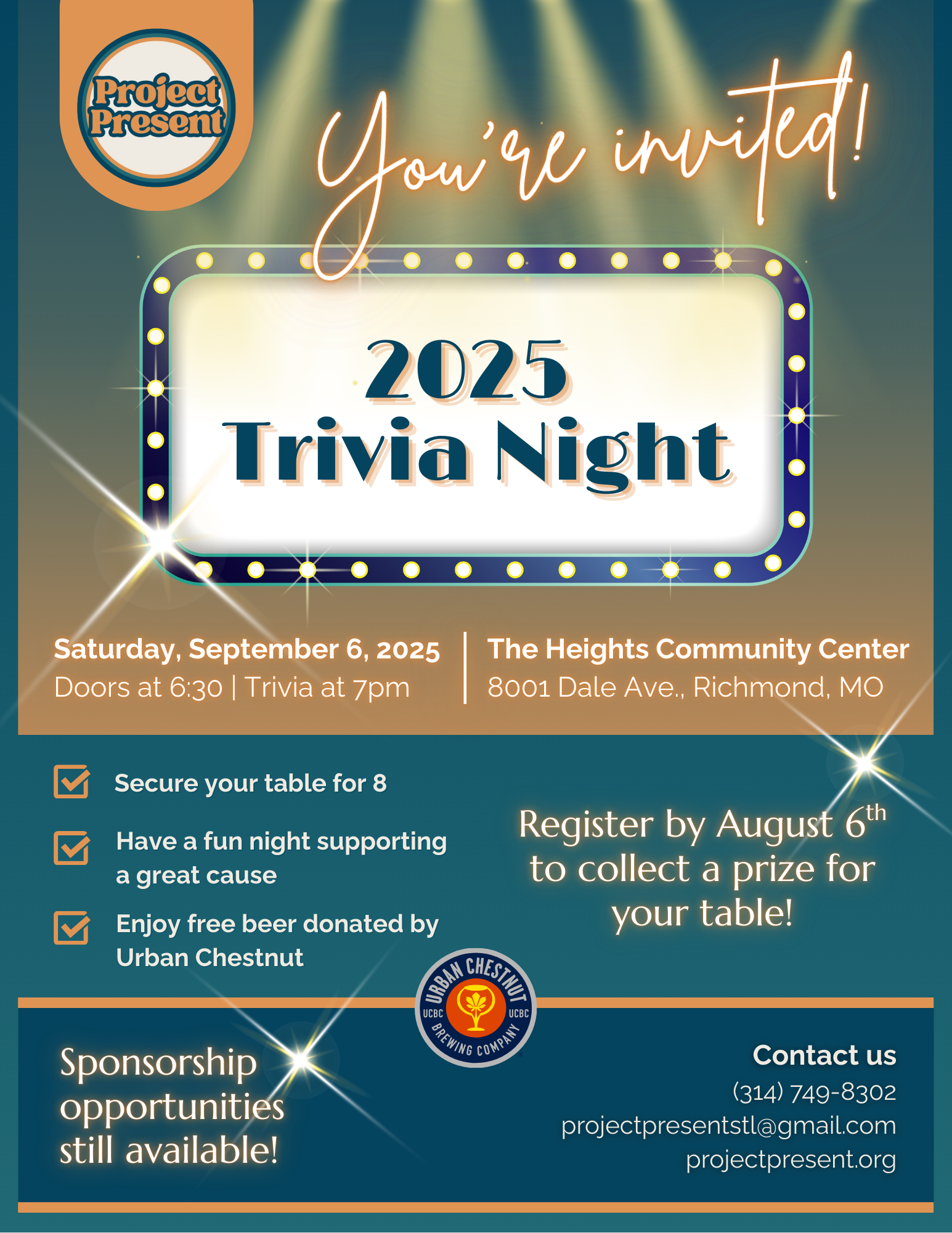 Project Present fundraiser: Trivia Night
