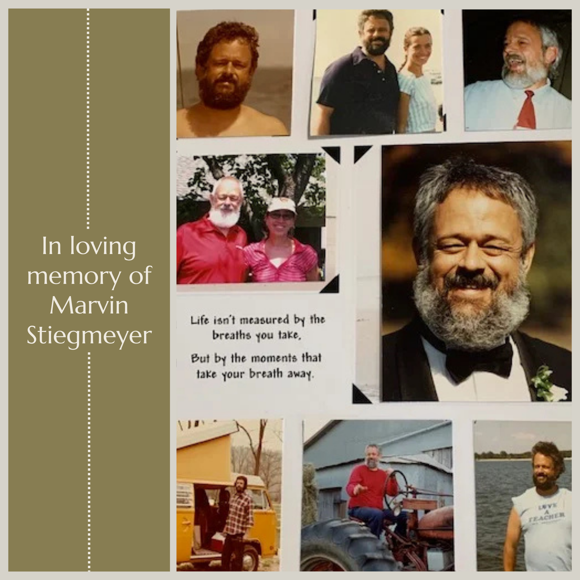 In Loving Memory of Marvin Steigmeyer