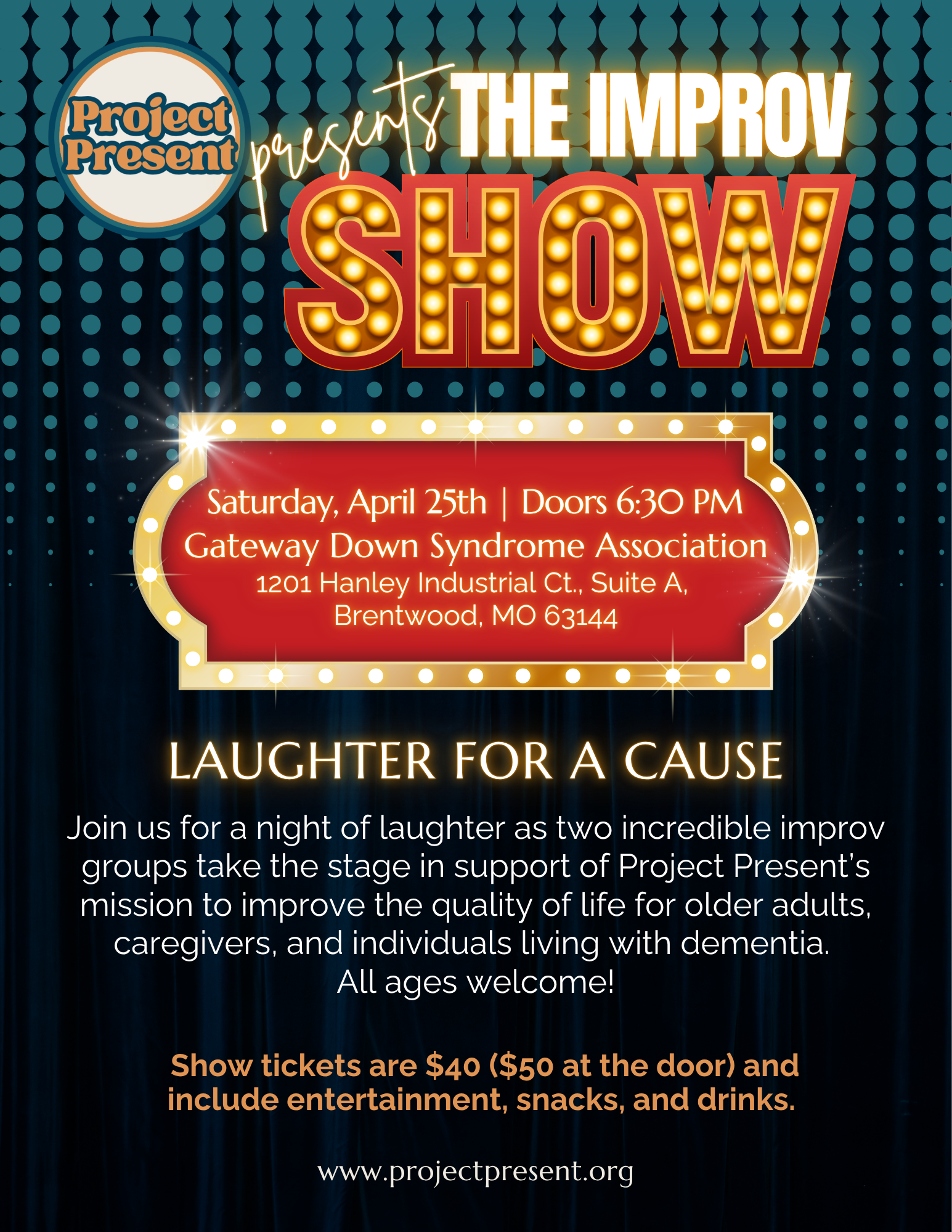 Project Present fundraiser: The Improv Show