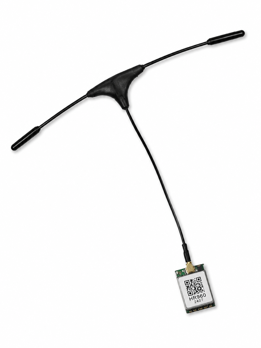 FrSky R9M Mini 900 MHz Receiver With Ipex4 Dipole T Antenna