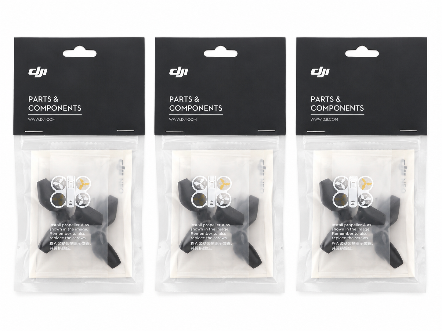 DJI Neo Replacement Props (Full set with hardware)