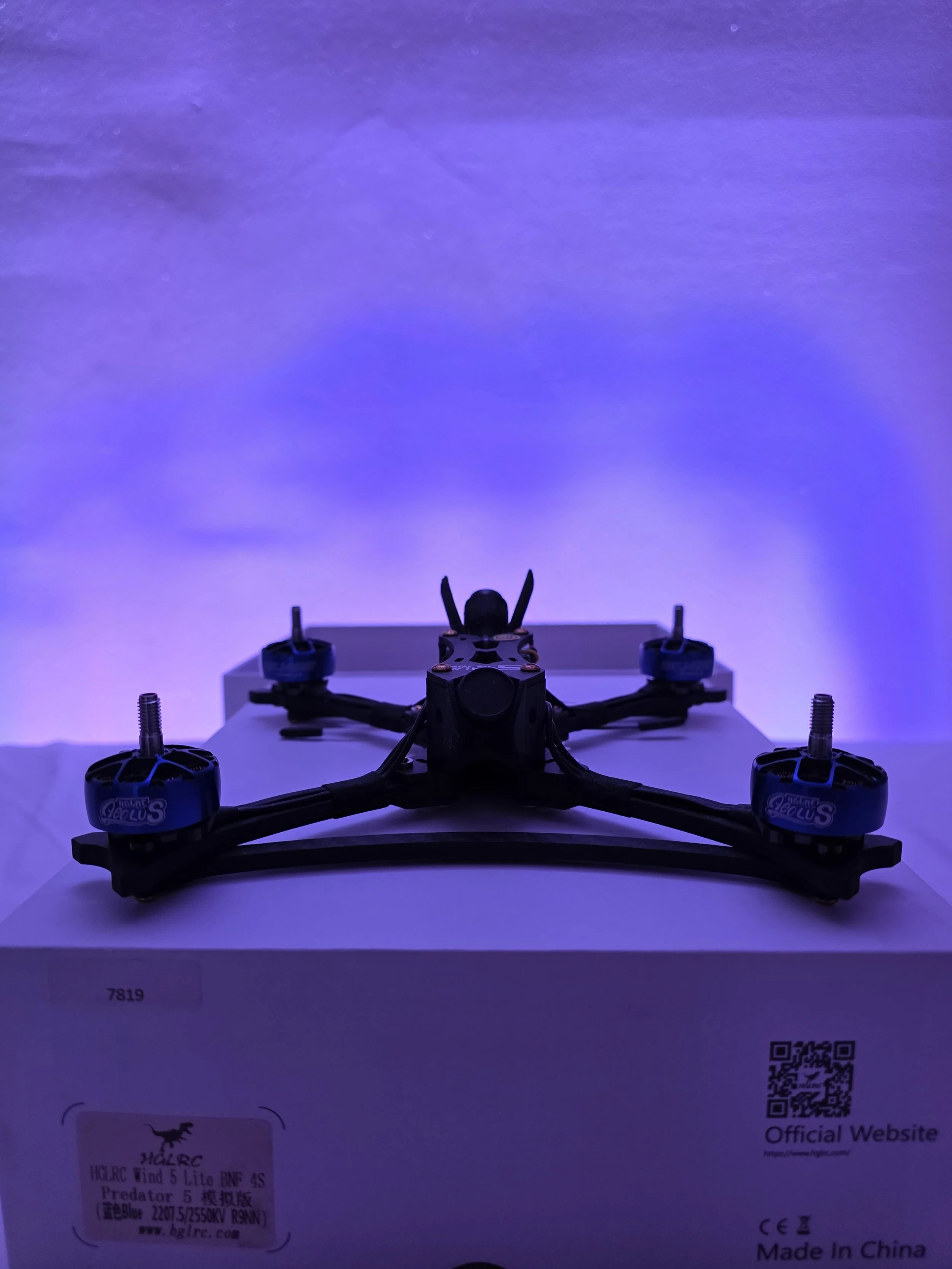 HGLRC Wind5 Lite 4S Predator 5 (XM+ BNF) FPV Racing Drone