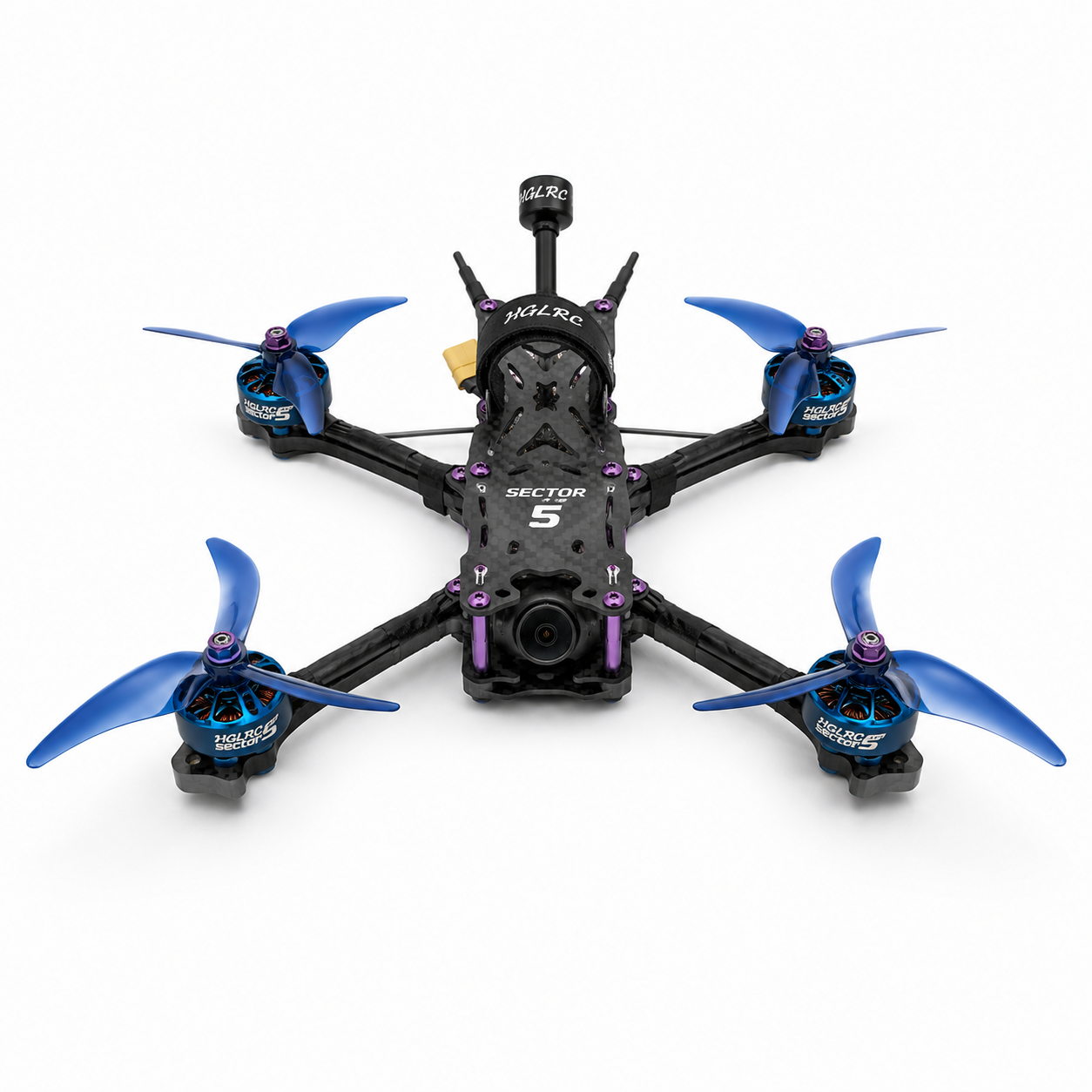 HGLRC Sector 5 V2 4S (XM+ BNF) FPV Freestyle Drone